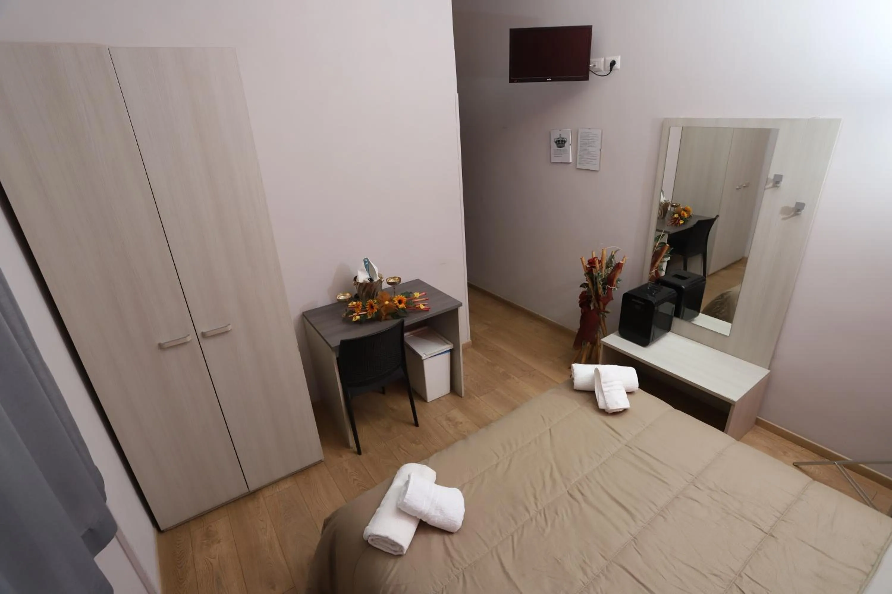 Bed in B&B Central Palace King Of Rome