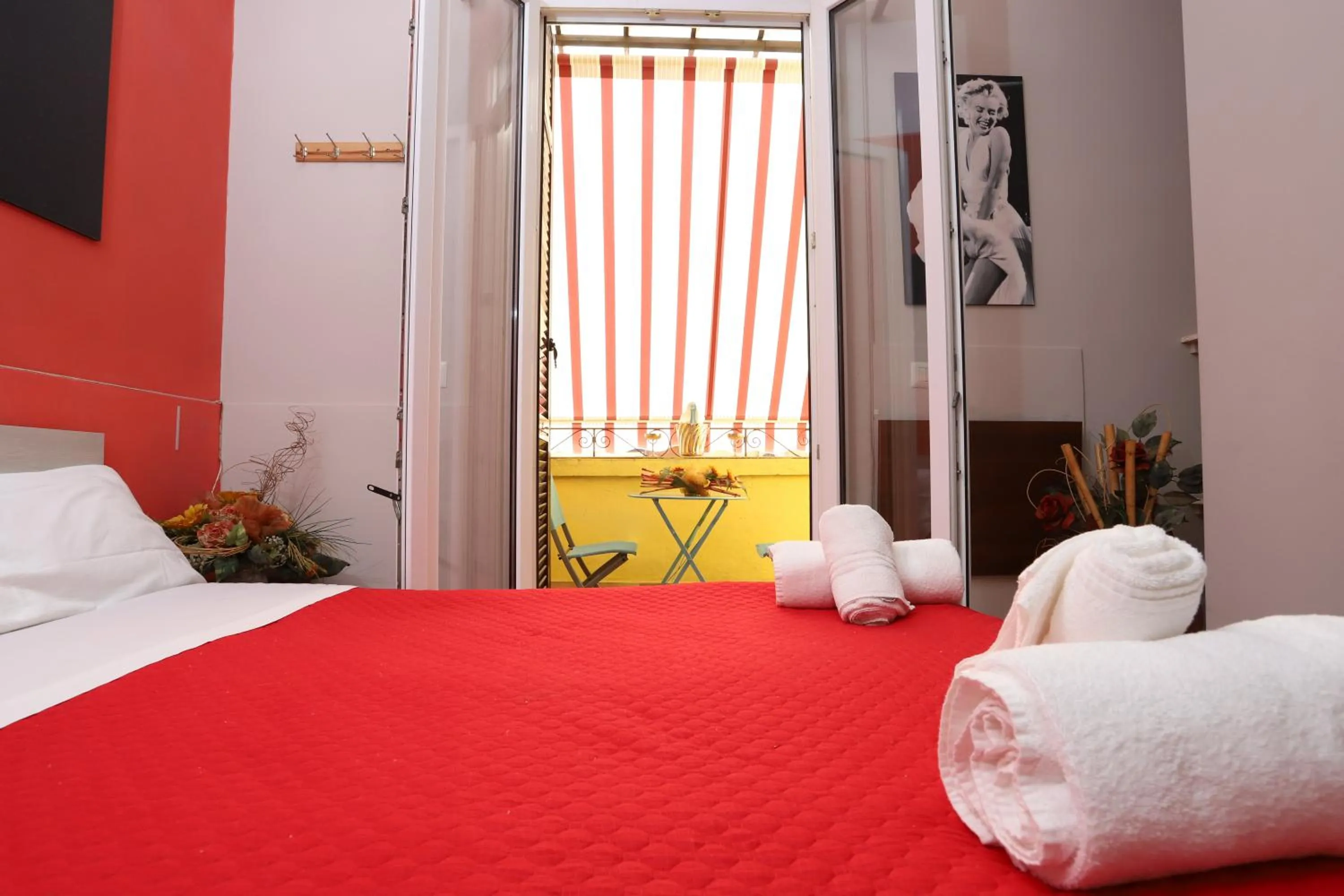 Bed in B&B Central Palace King Of Rome