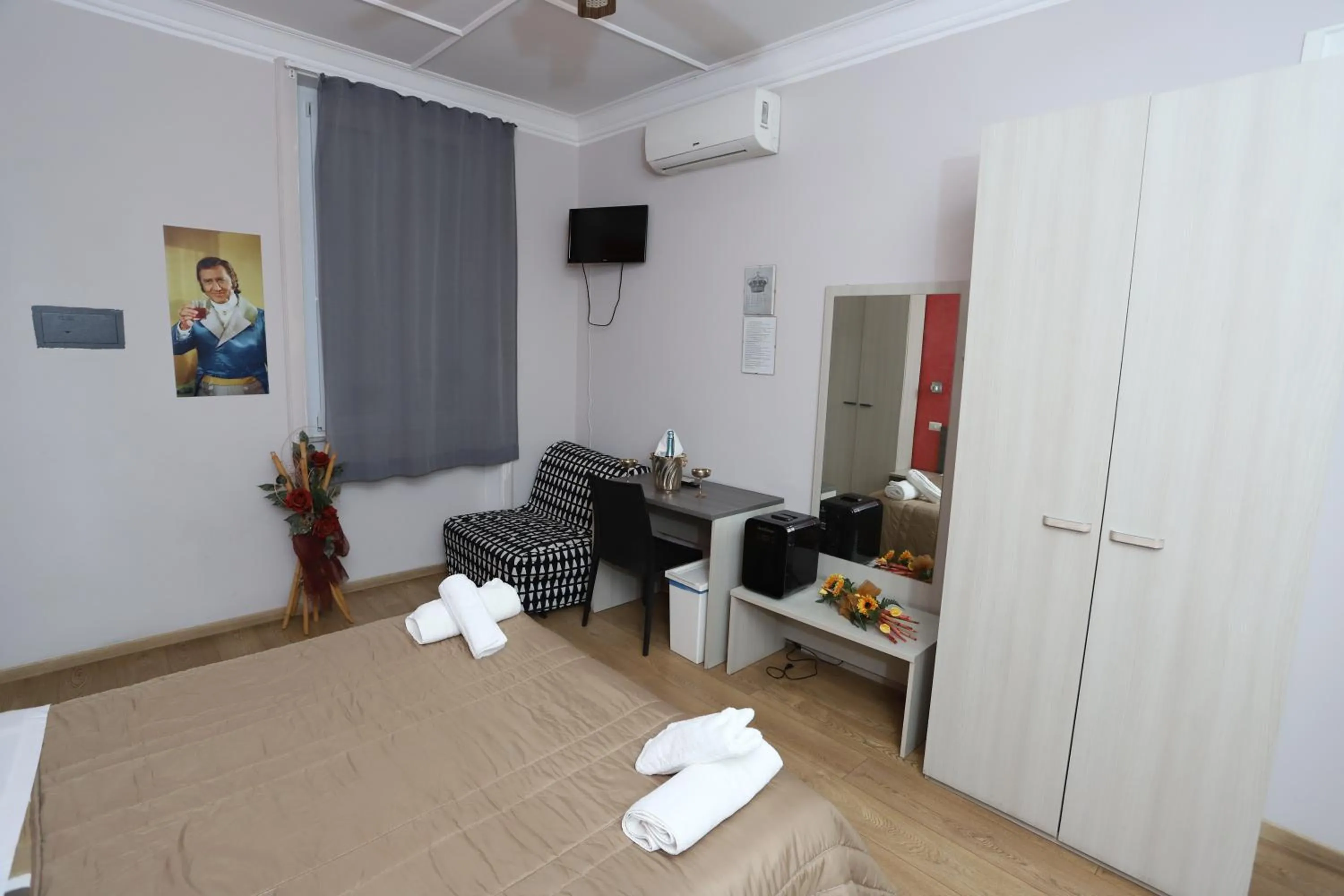 Bed in B&B Central Palace King Of Rome