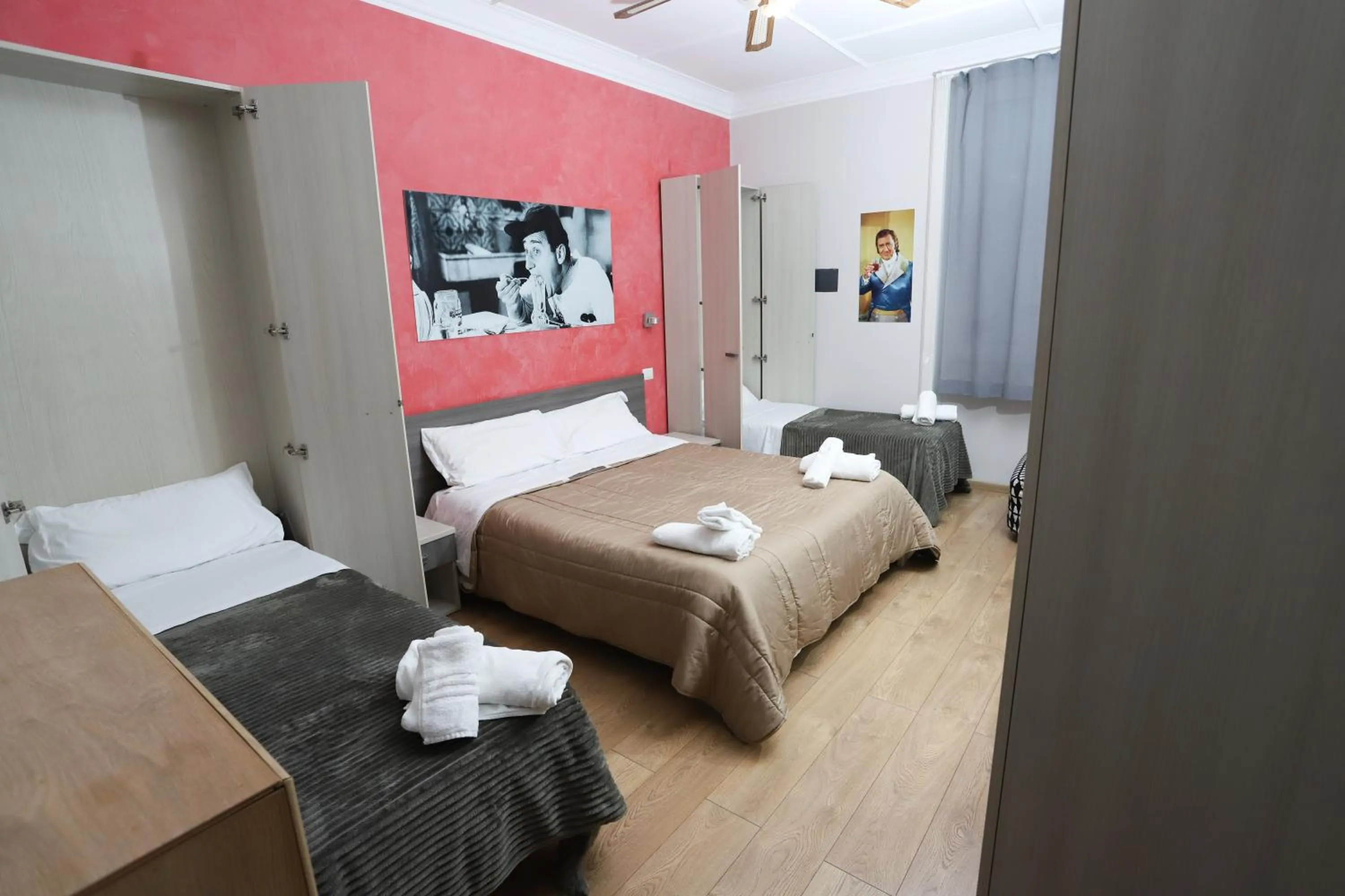 Bed in B&B Central Palace King Of Rome