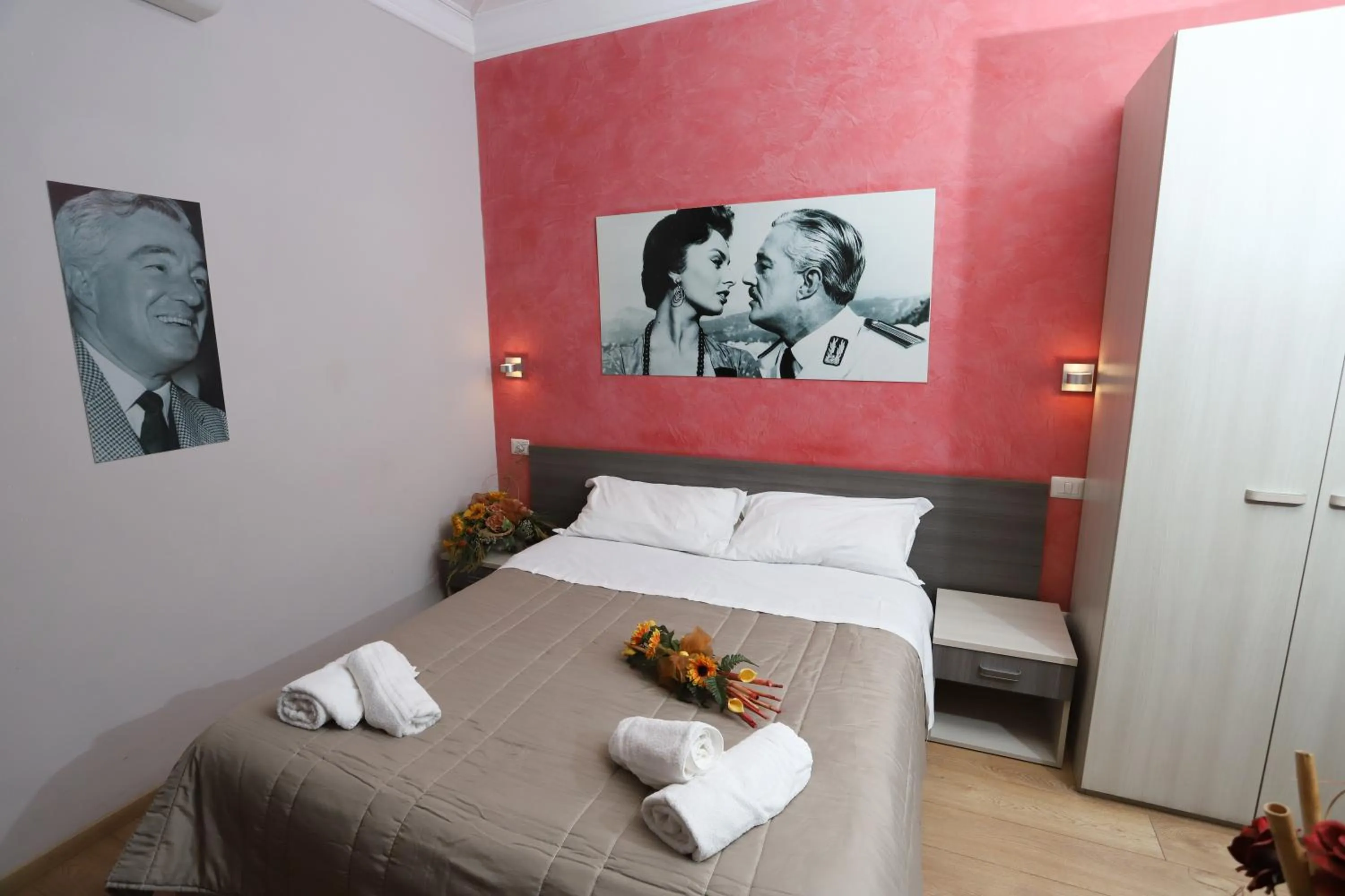 Bed in B&B Central Palace King Of Rome