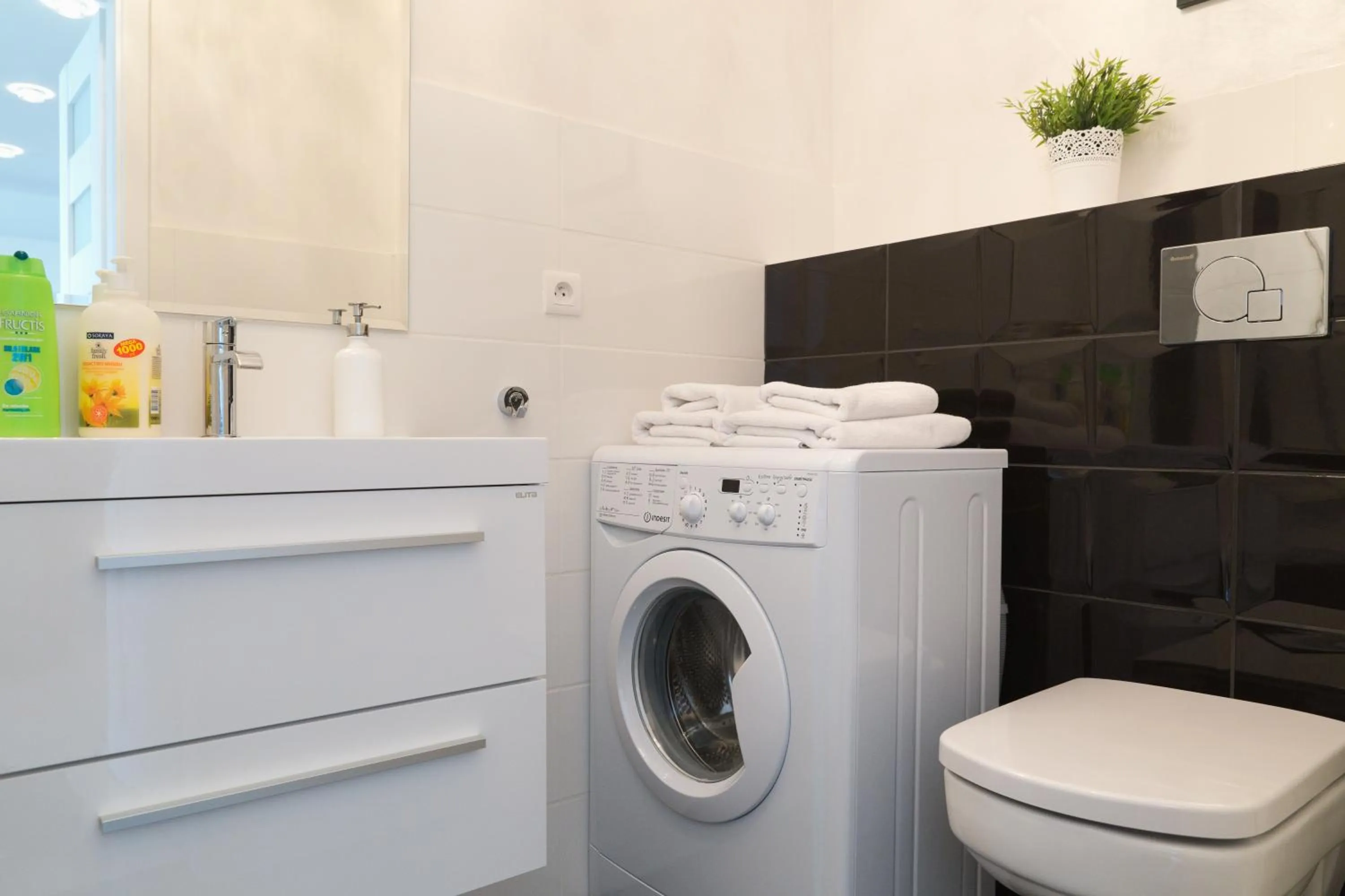 Bathroom in Smolna Apartments by Your Freedom