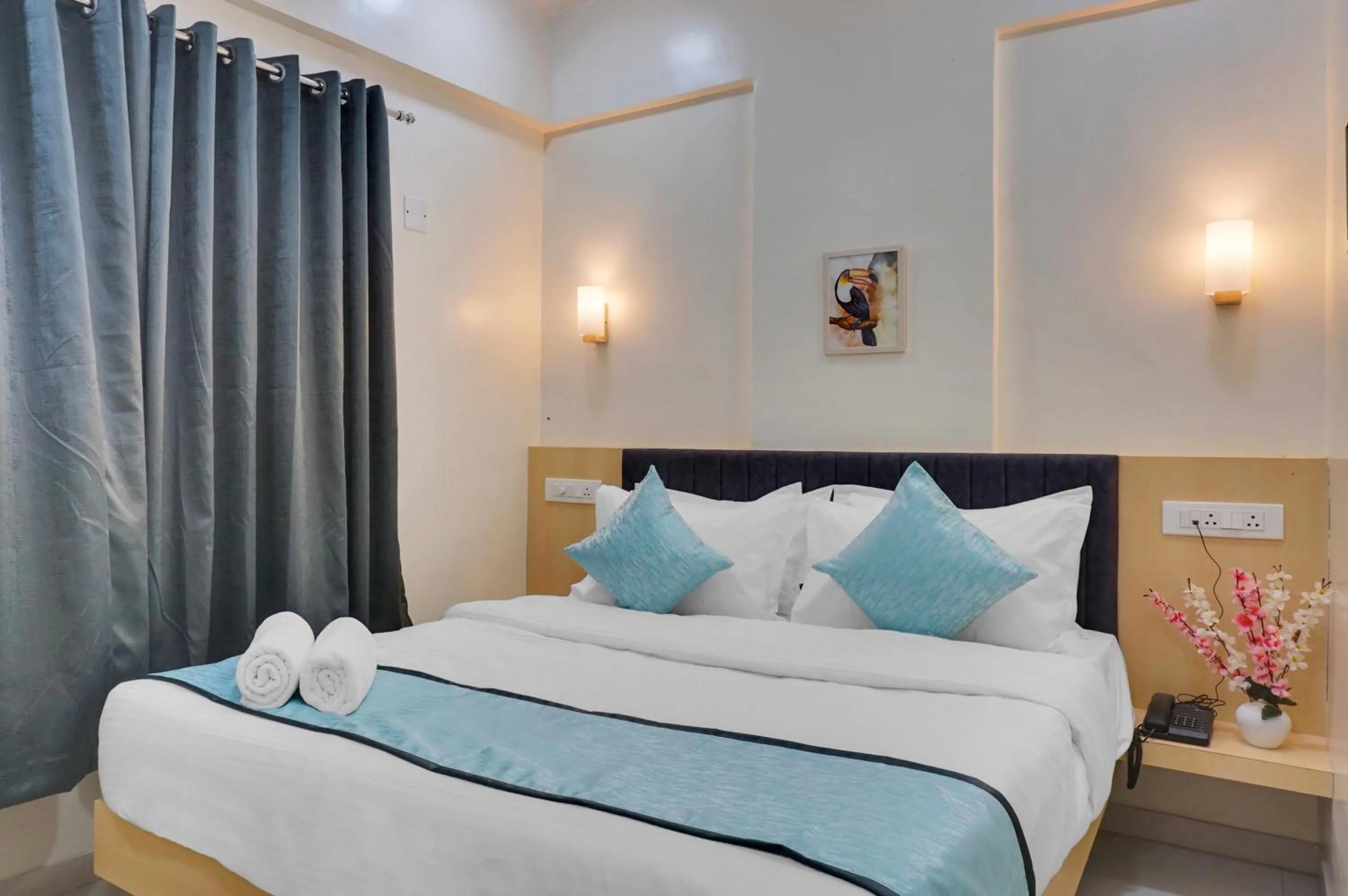 Bedroom, Bed in Urban Hometel