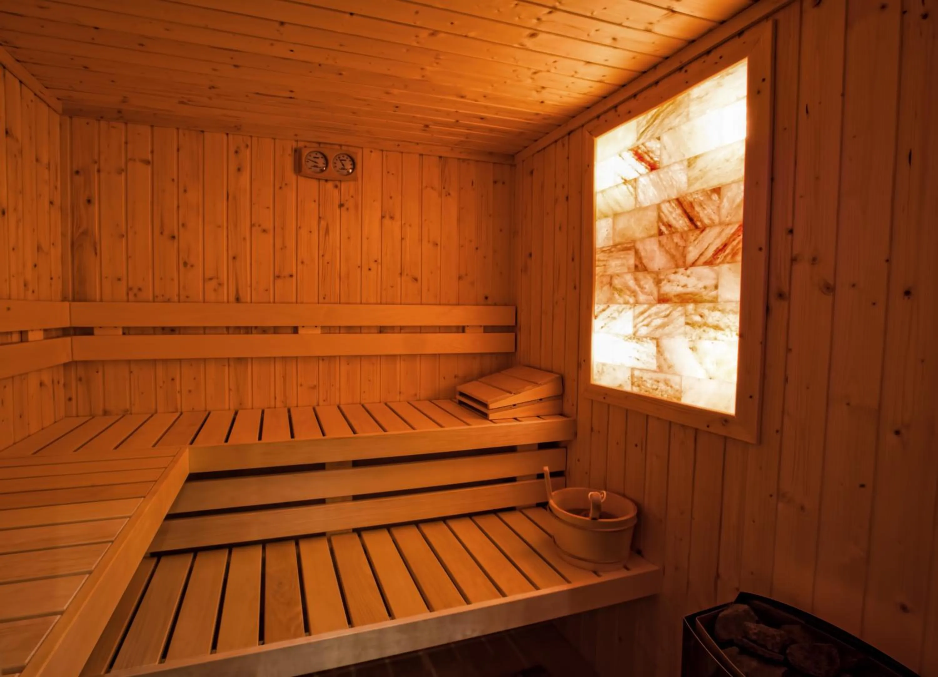 Sauna in City Palace Hotel