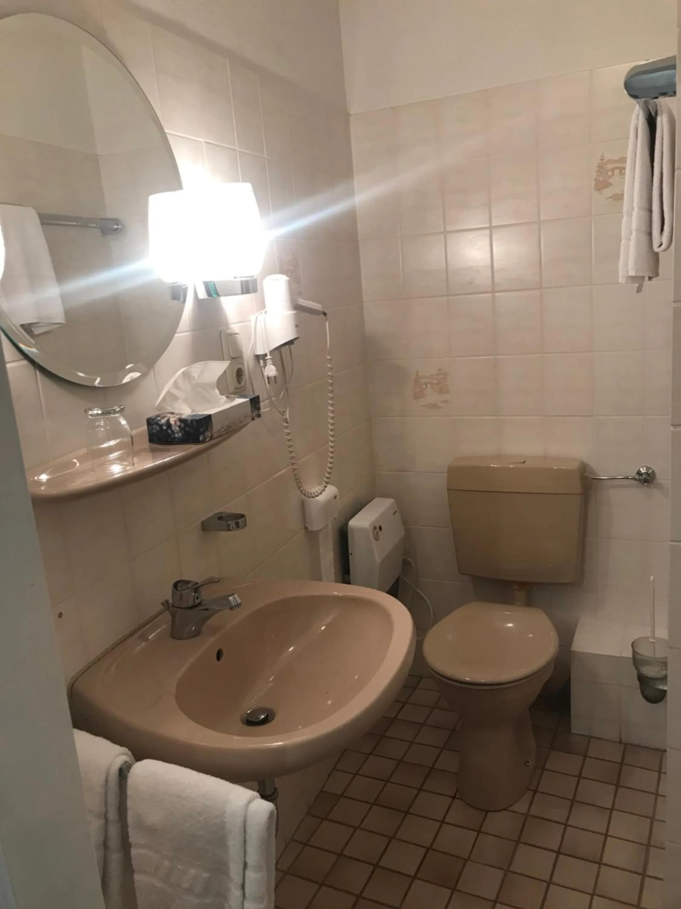 Bathroom in Gasthof und Pension Zur Frischen Quelle