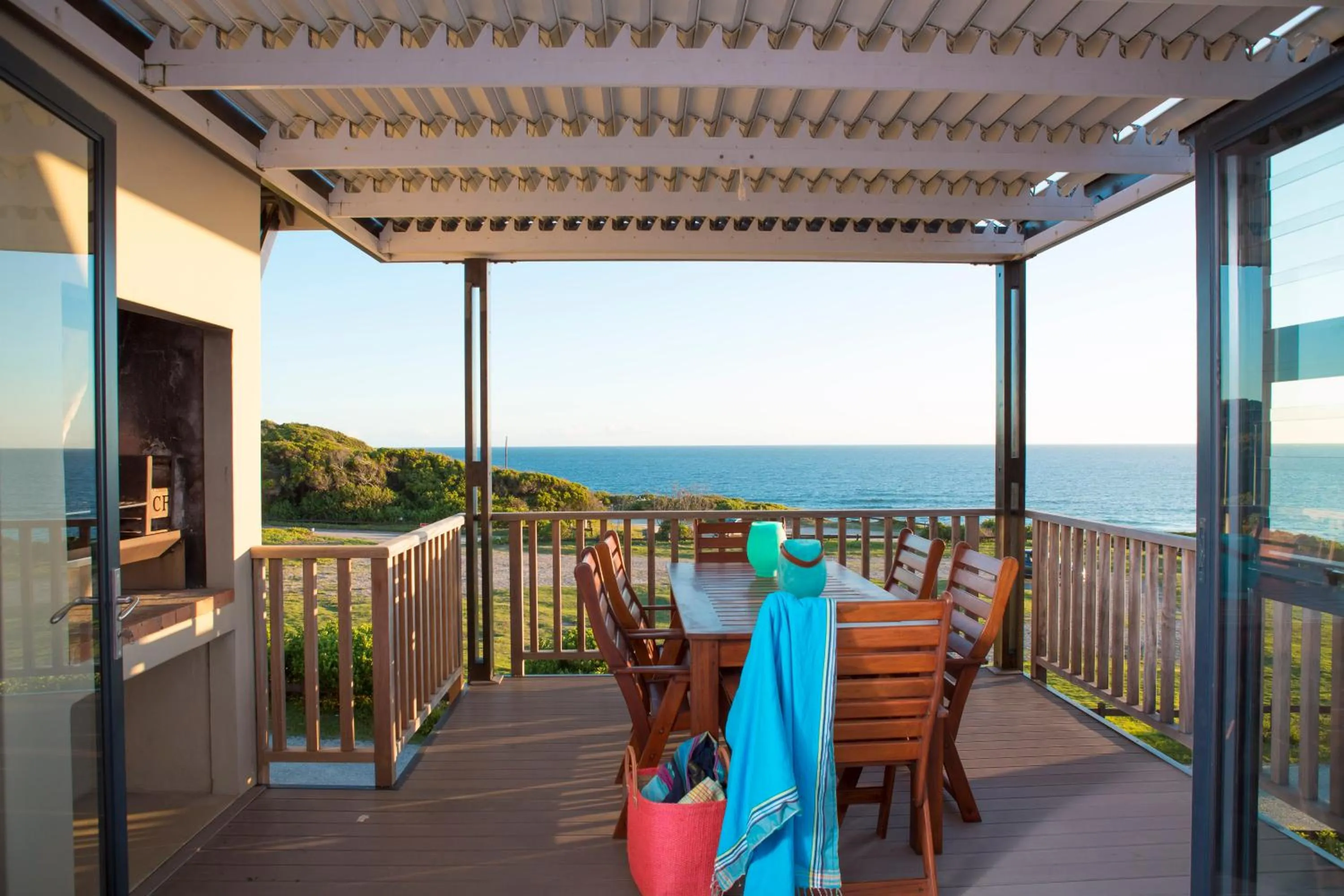 Patio in Brenton Haven Beachfront Resort