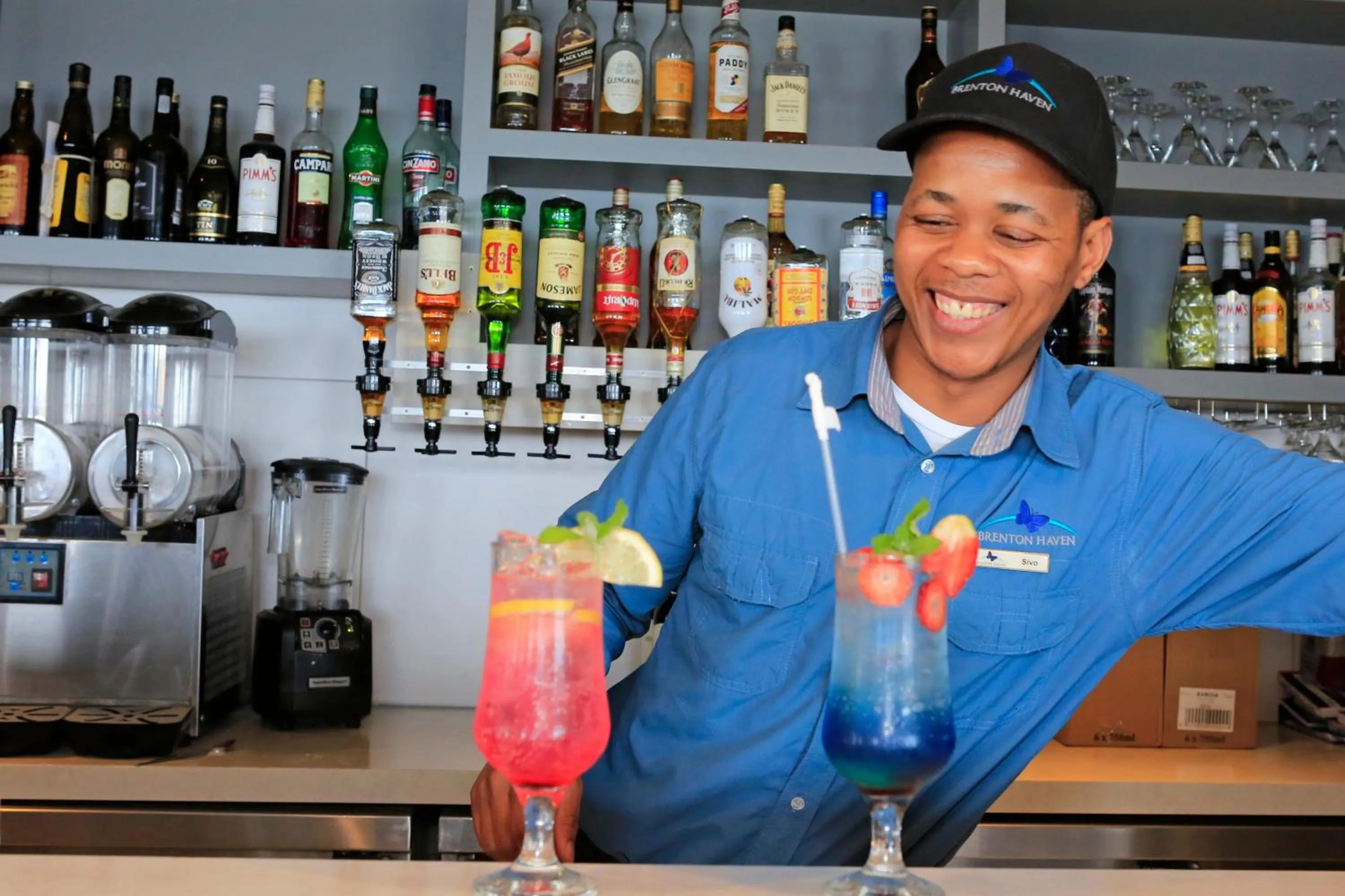 Drinks in Brenton Haven Beachfront Resort