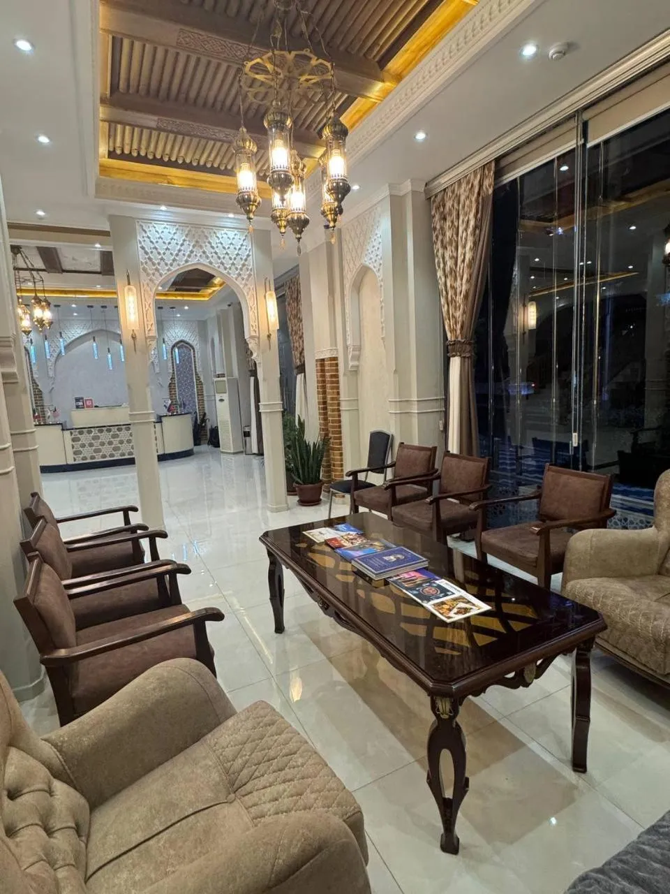 Living room in Old City Samarkand Hotel