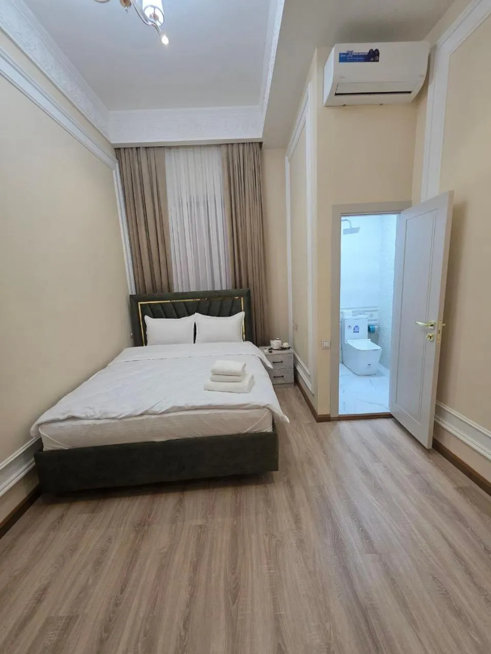 Bed in Old City Samarkand Hotel