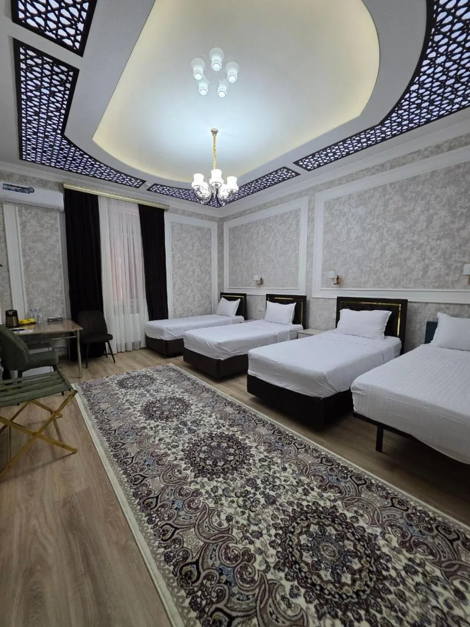 Bed in Old City Samarkand Hotel