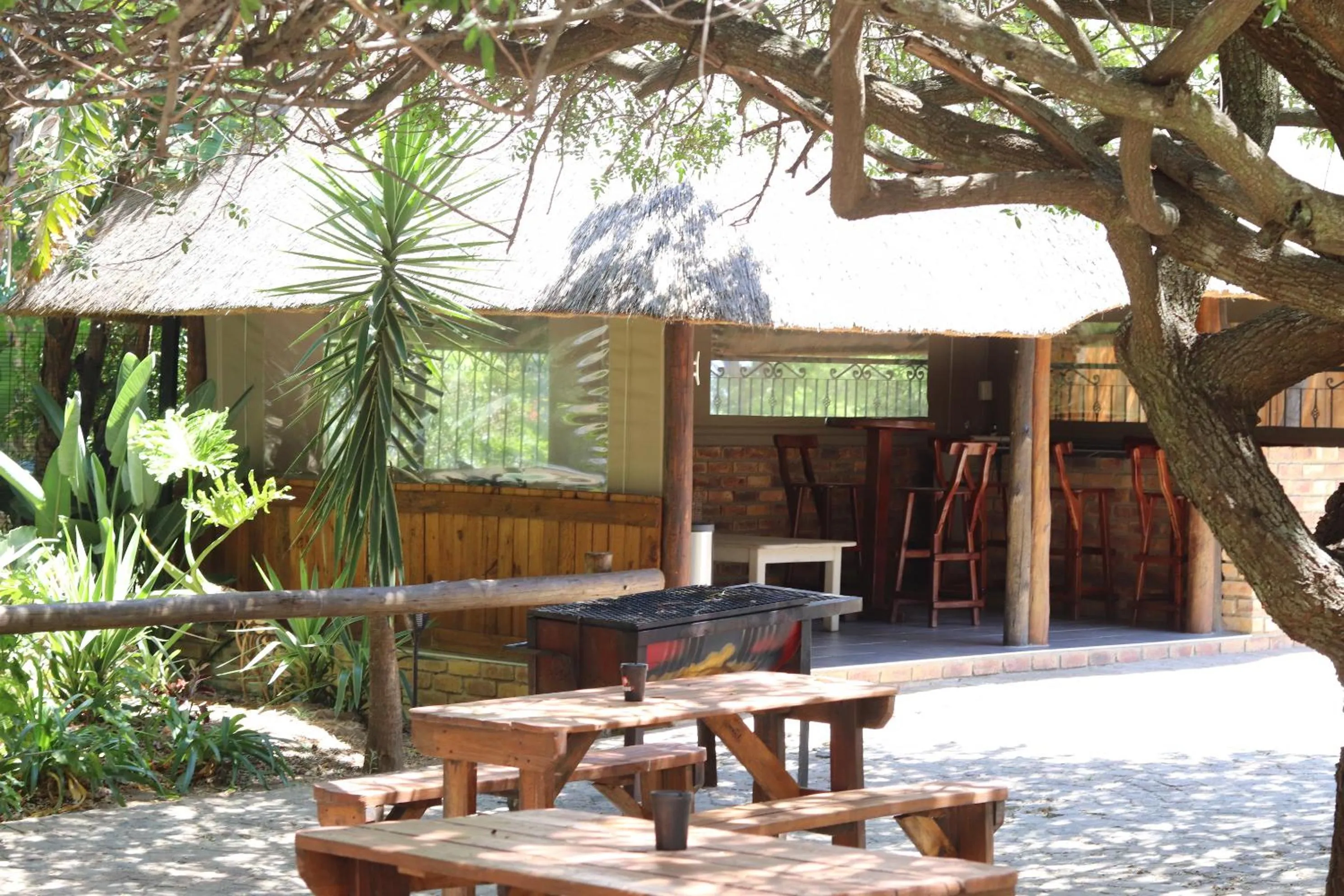 BBQ facilities in Khaya Africa Guesthouse