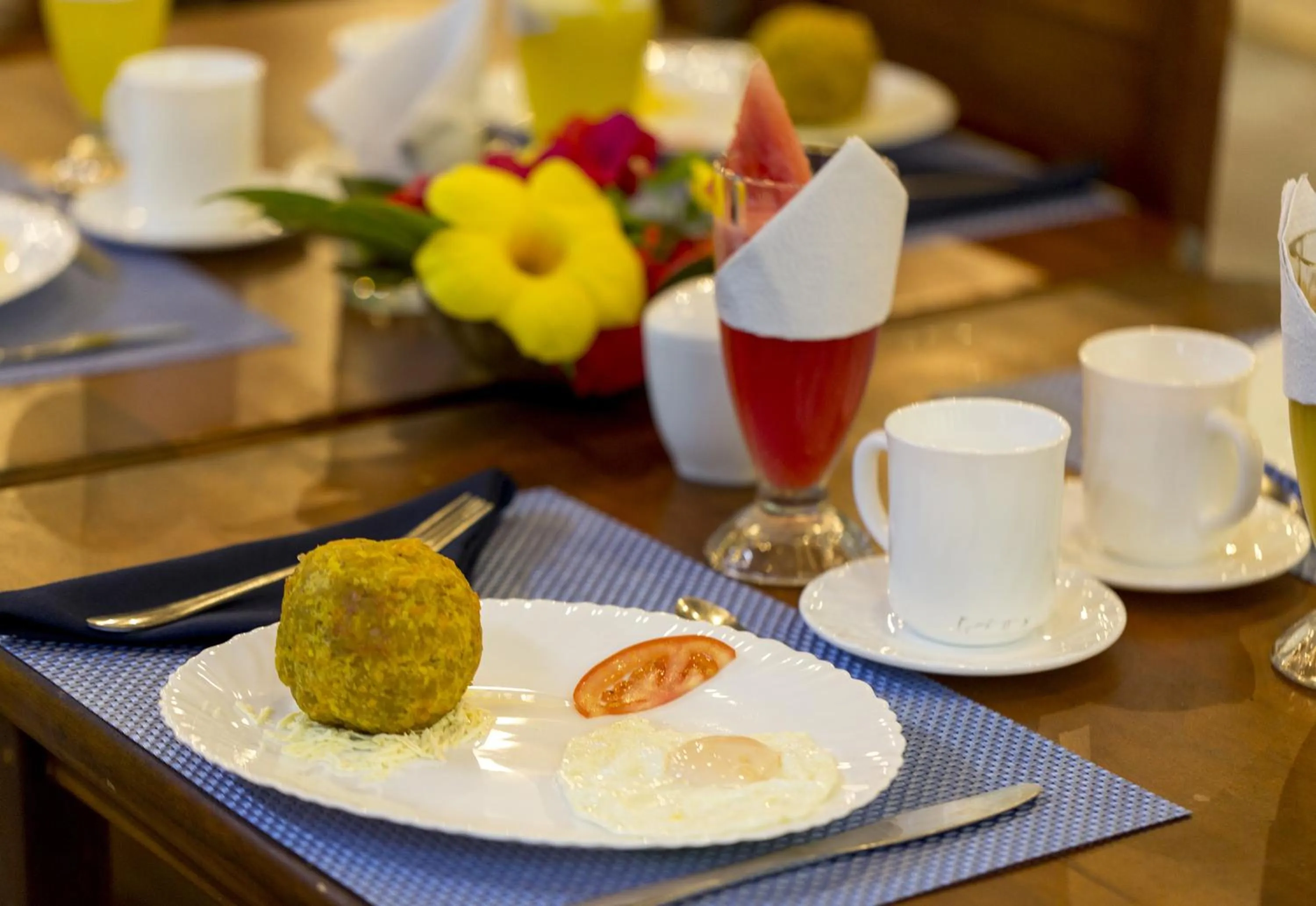 Food in Hotel Green 9 & Beach Resort Casablanca