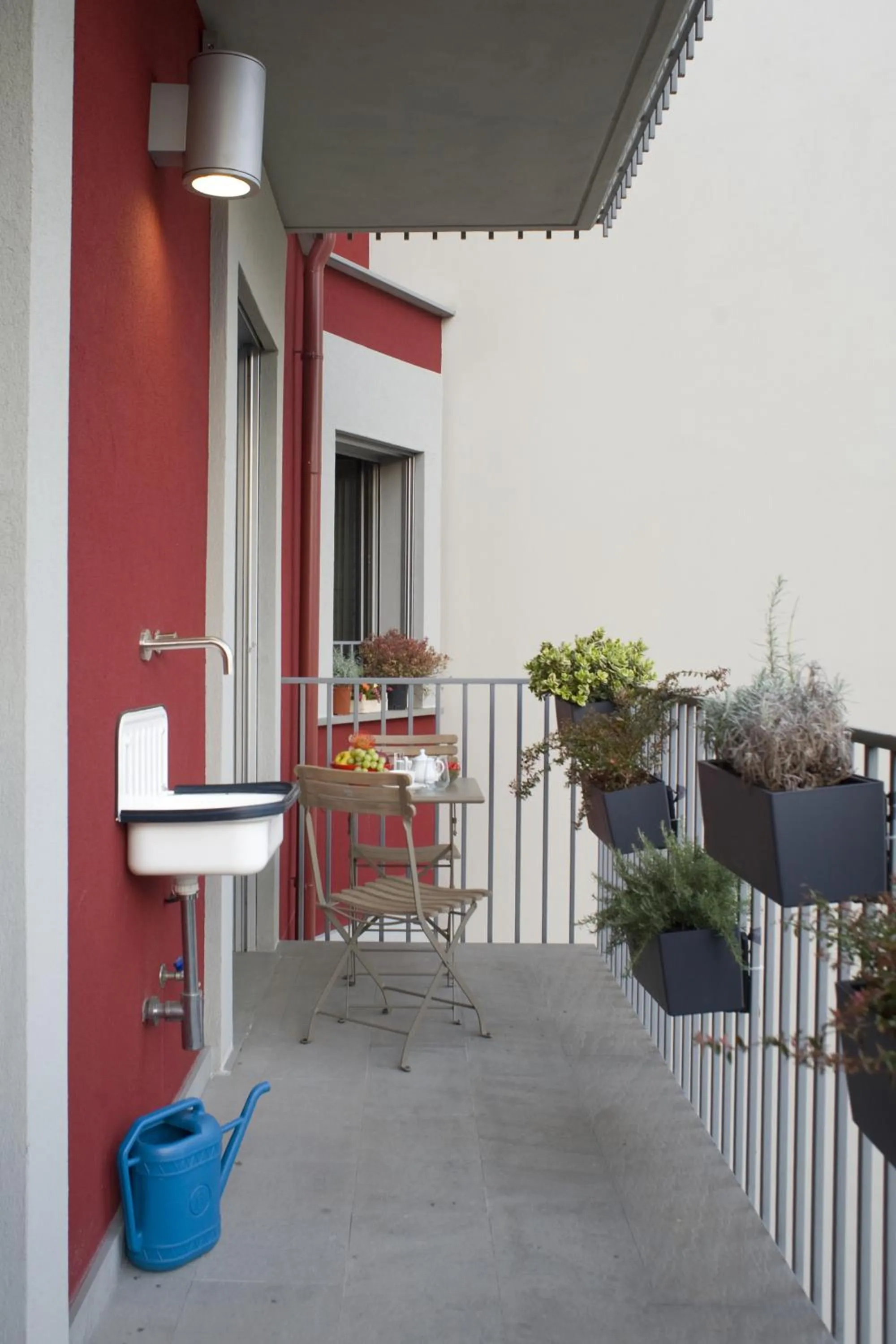 Balcony/Terrace in Milan Design Suites