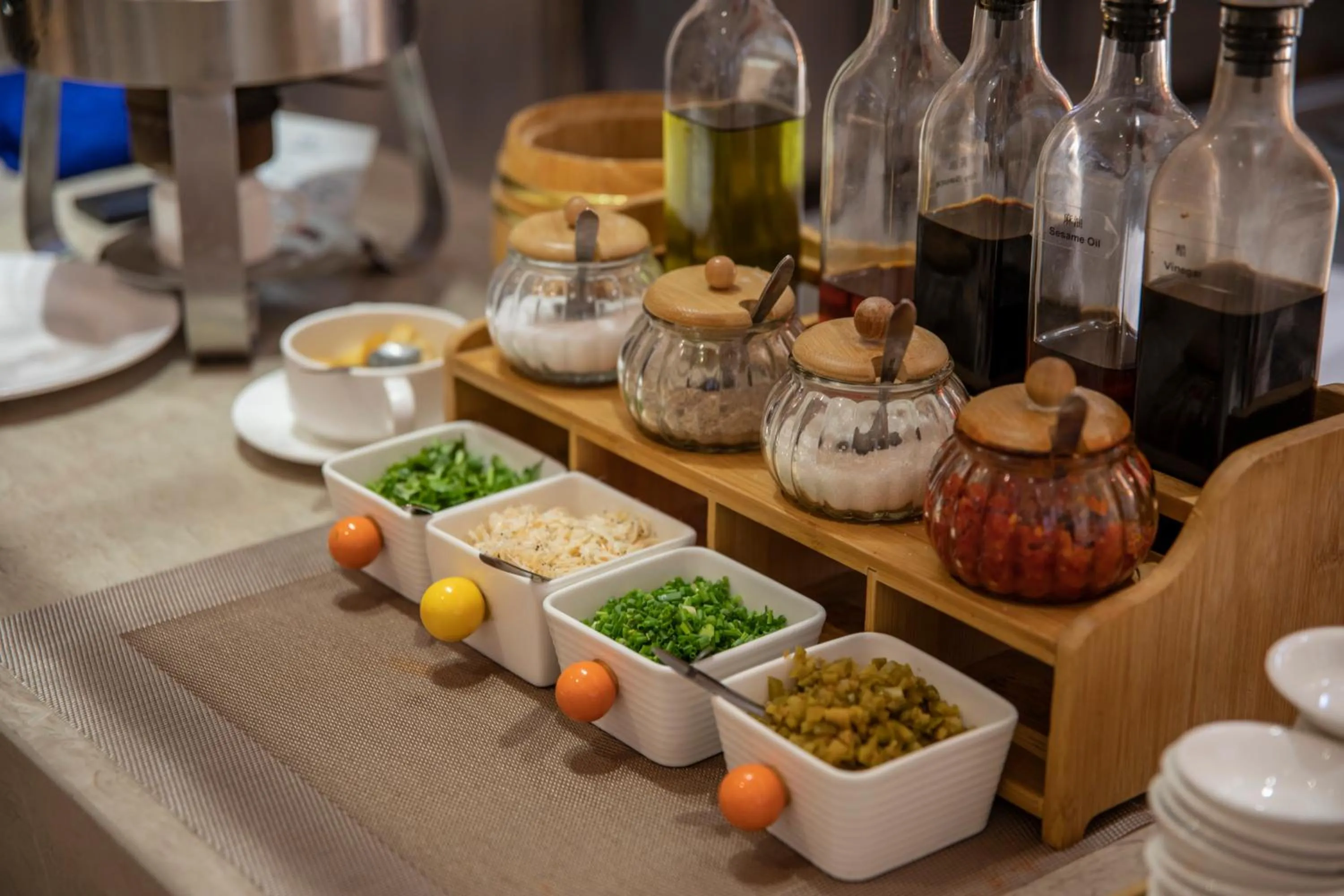 Breakfast in Holiday Inn Express Shanghai New Jinqiao by IHG