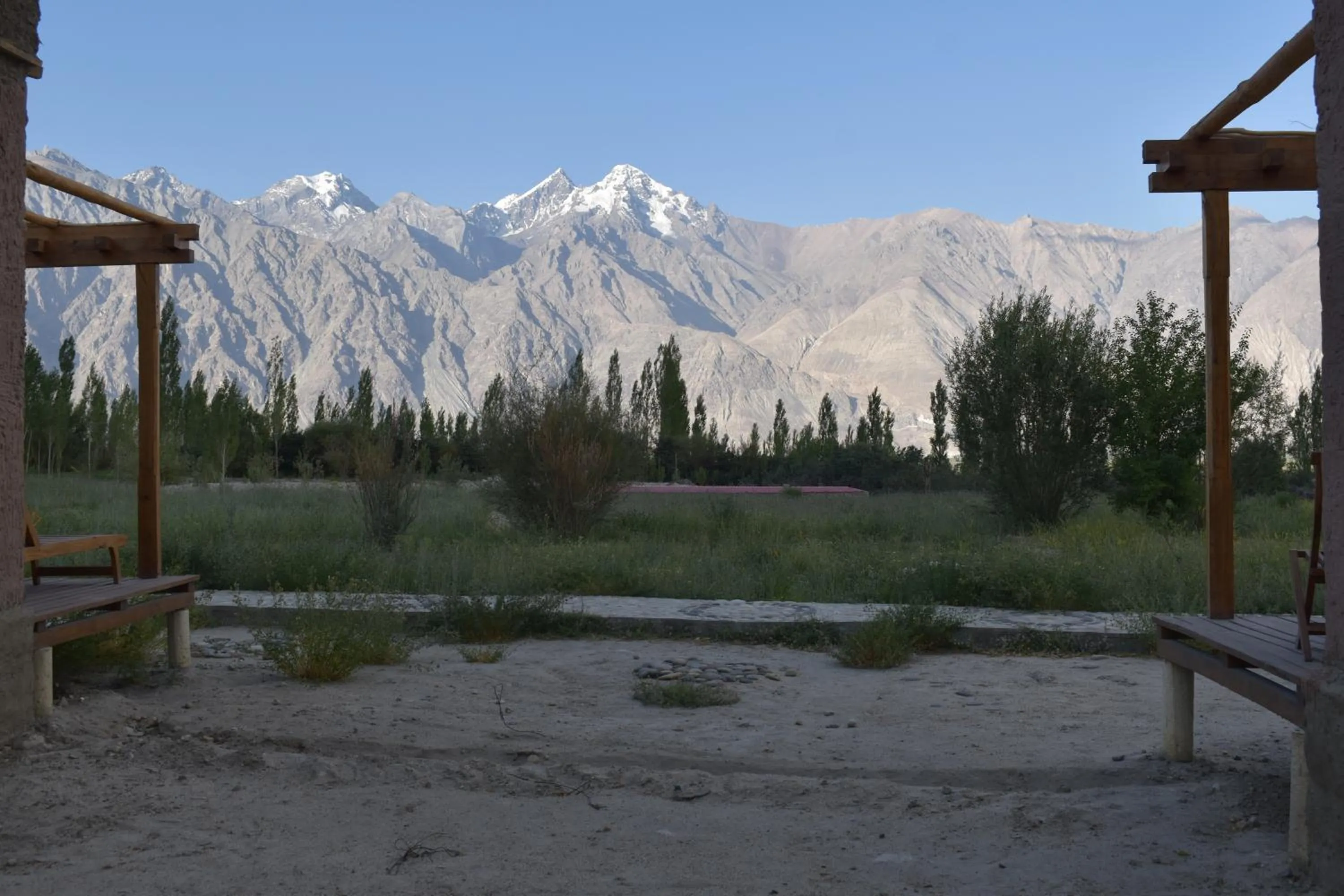 View (from property/room) in Nubra Ecolodge