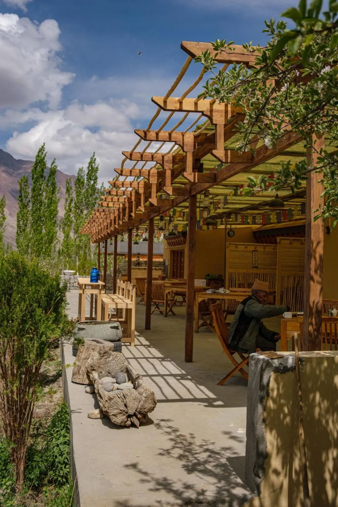 Restaurant/places to eat in Nubra Ecolodge