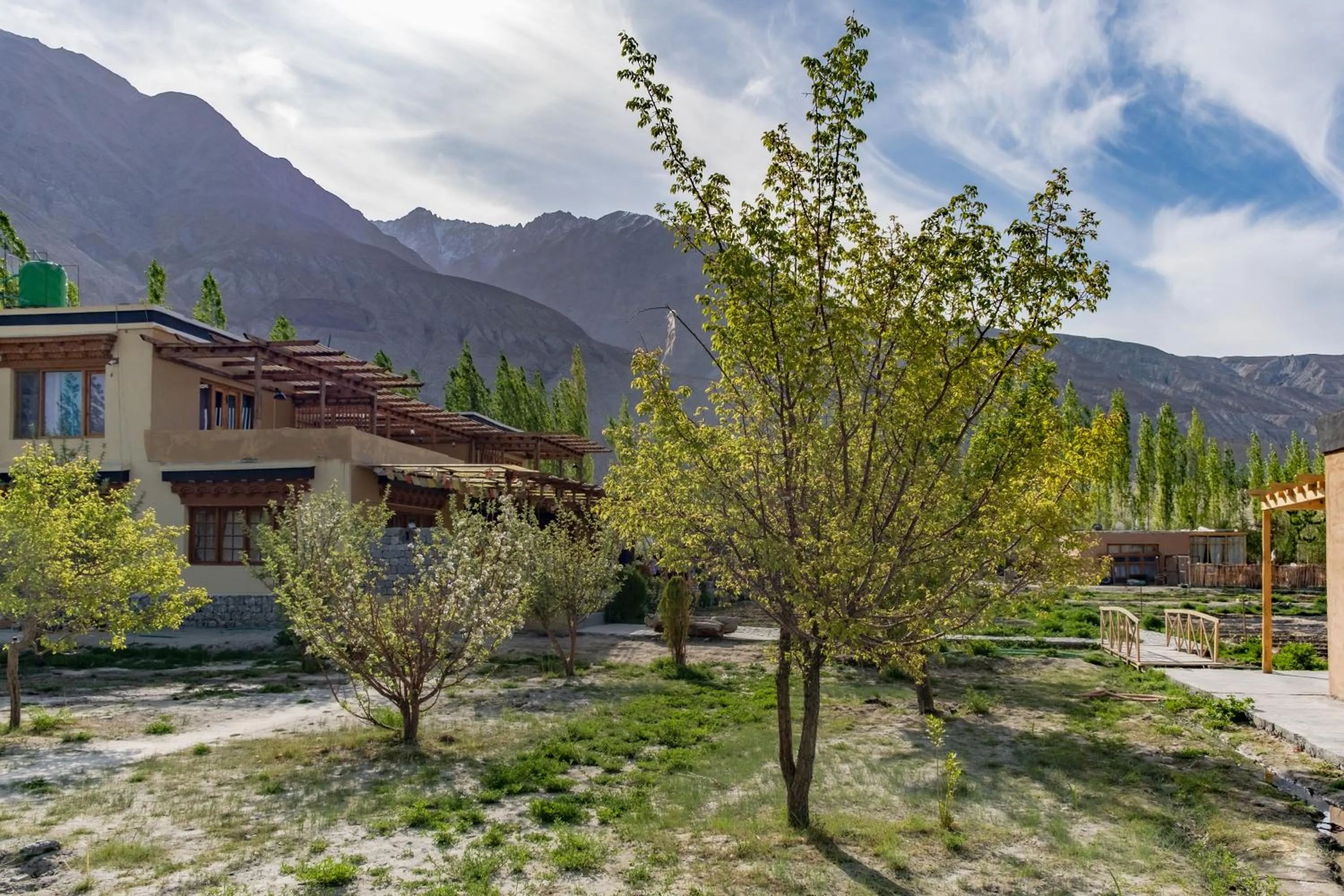 Property building in Nubra Ecolodge