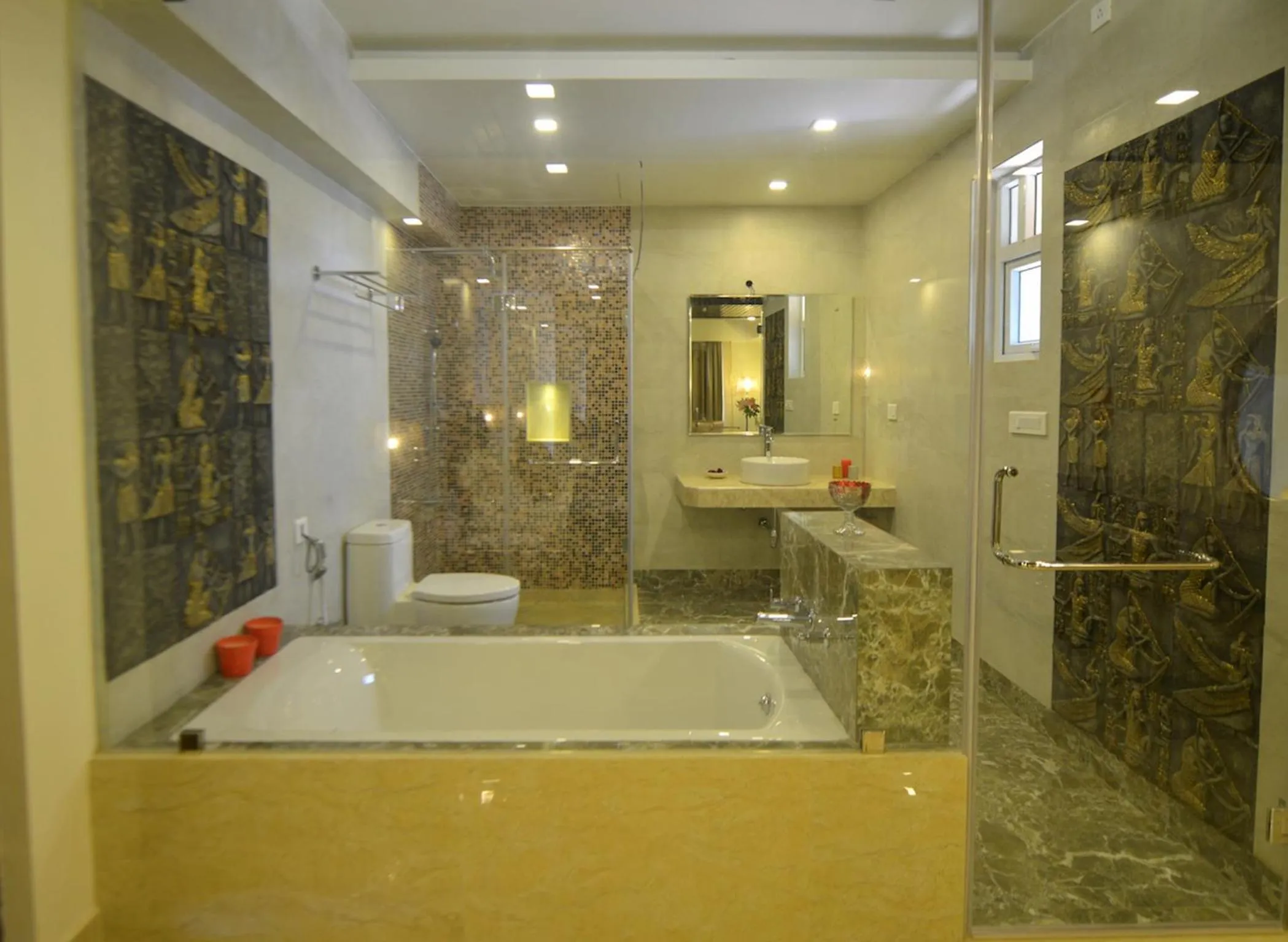 Bathroom in Orabella Villas & Suites