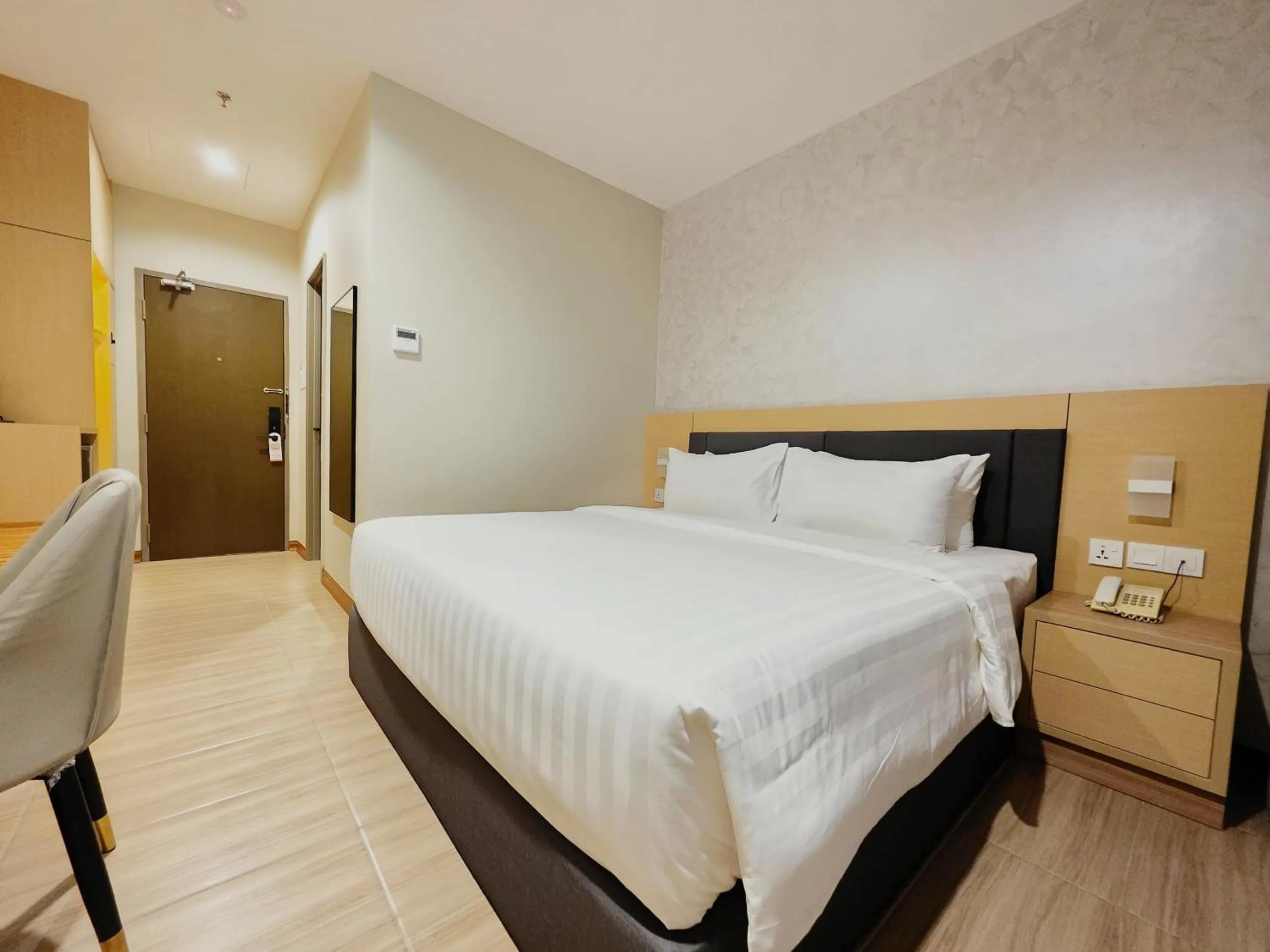 Bed in Forum Hotel Penang