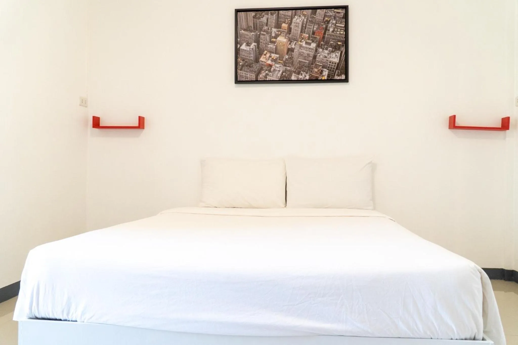 Bed in Honghub Sakon Hotel