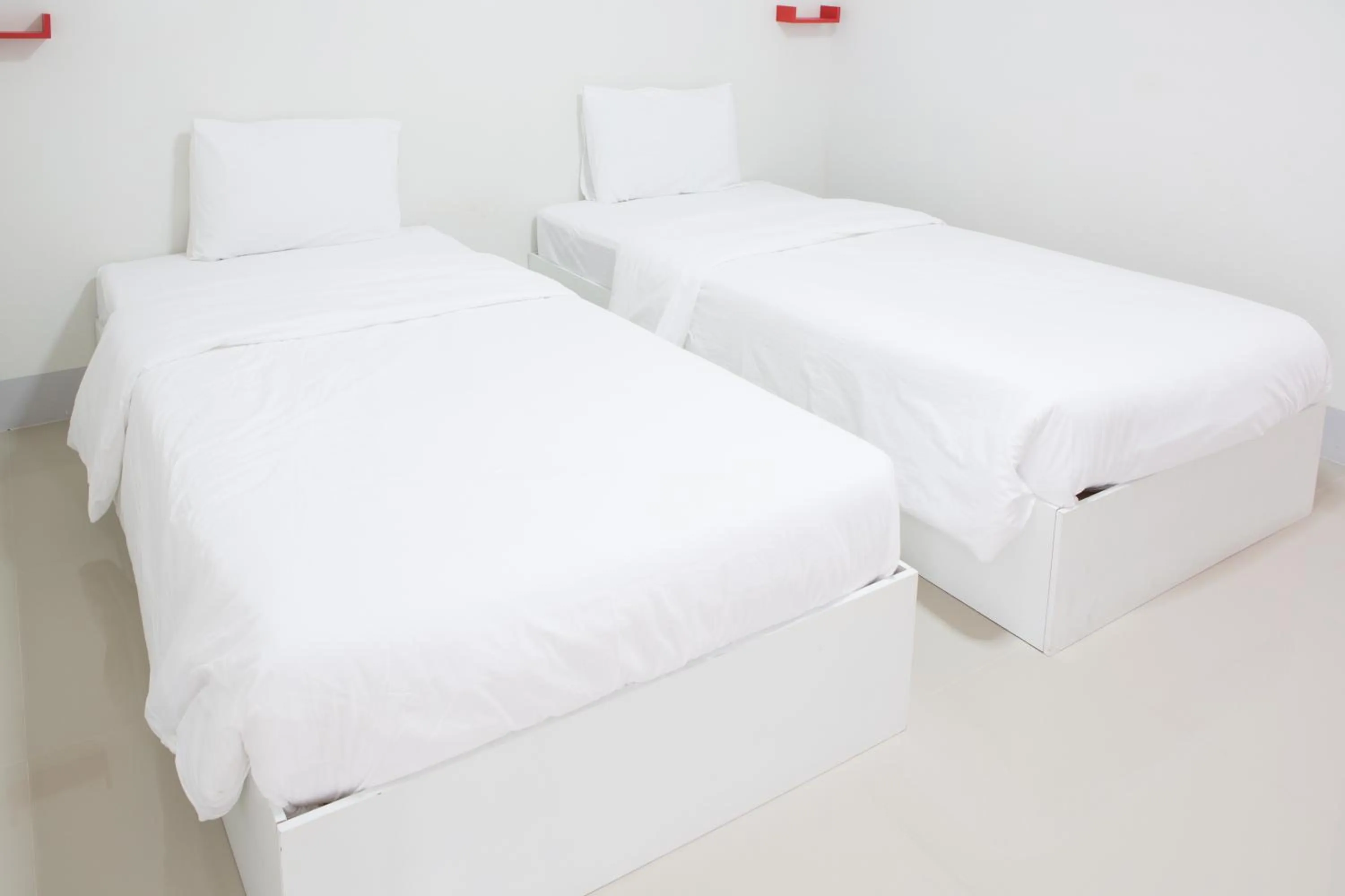 Bed in Honghub Sakon Hotel