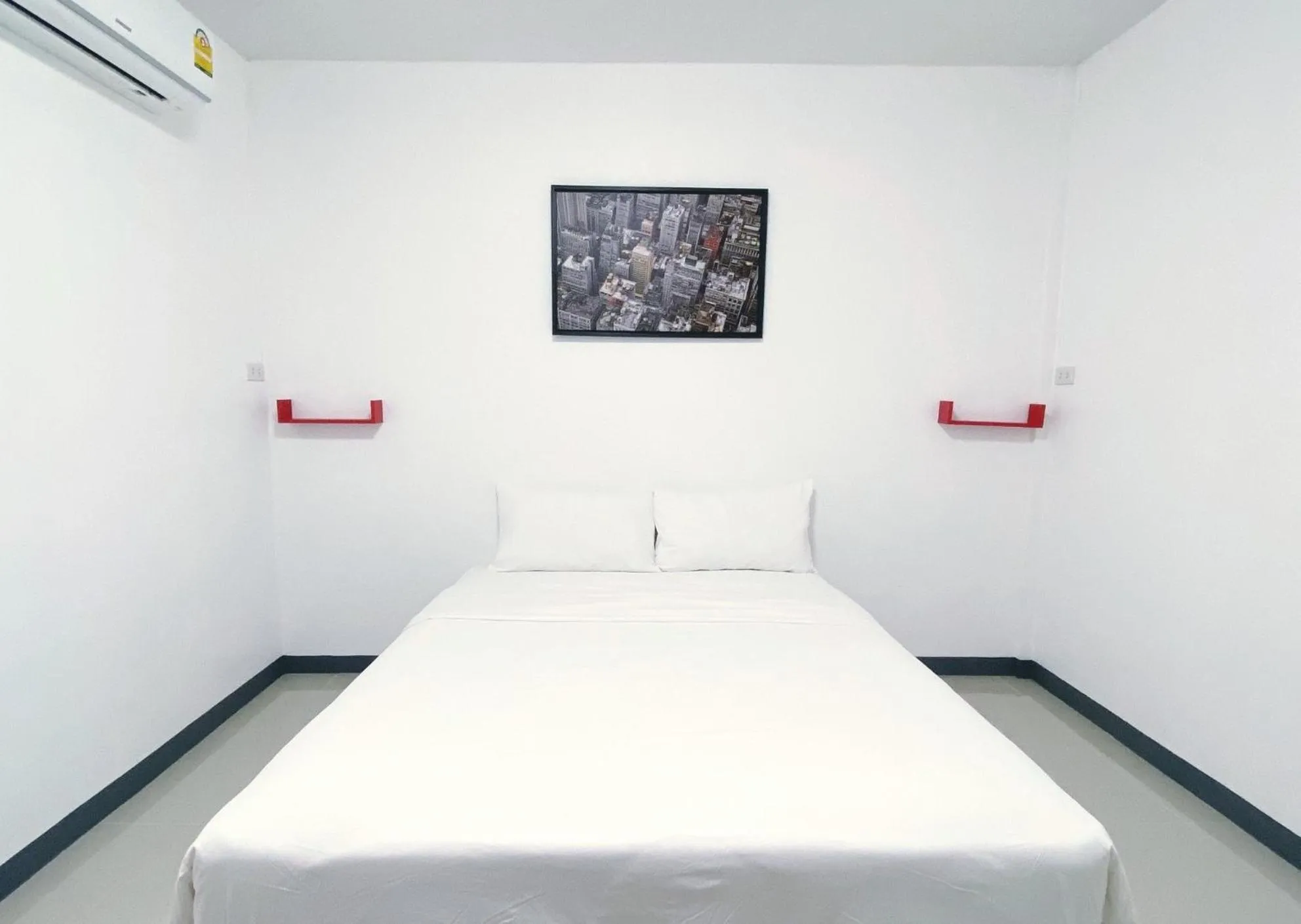 Bed in Honghub Sakon Hotel