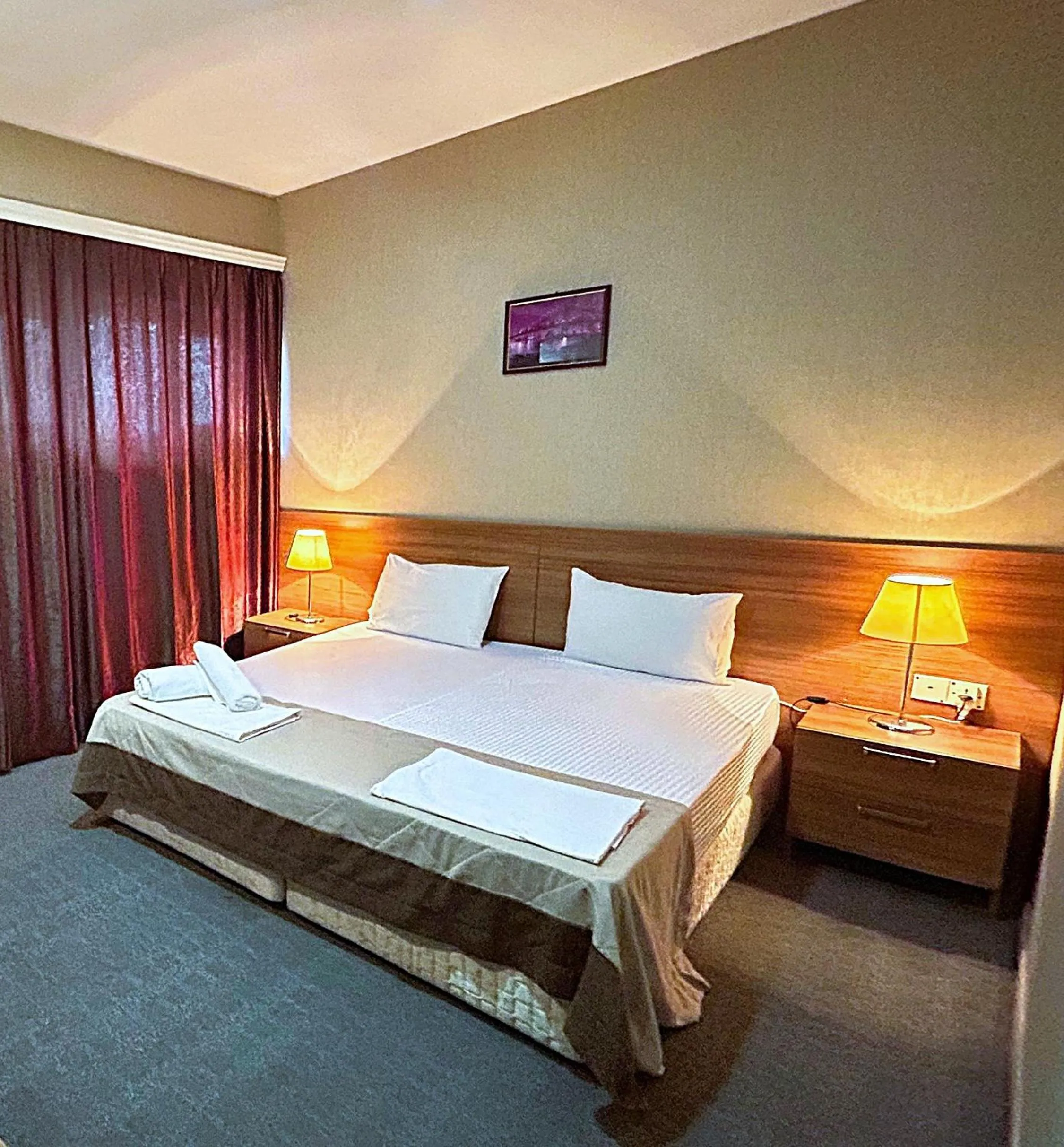 Bed in Family Hotel - Free Massage