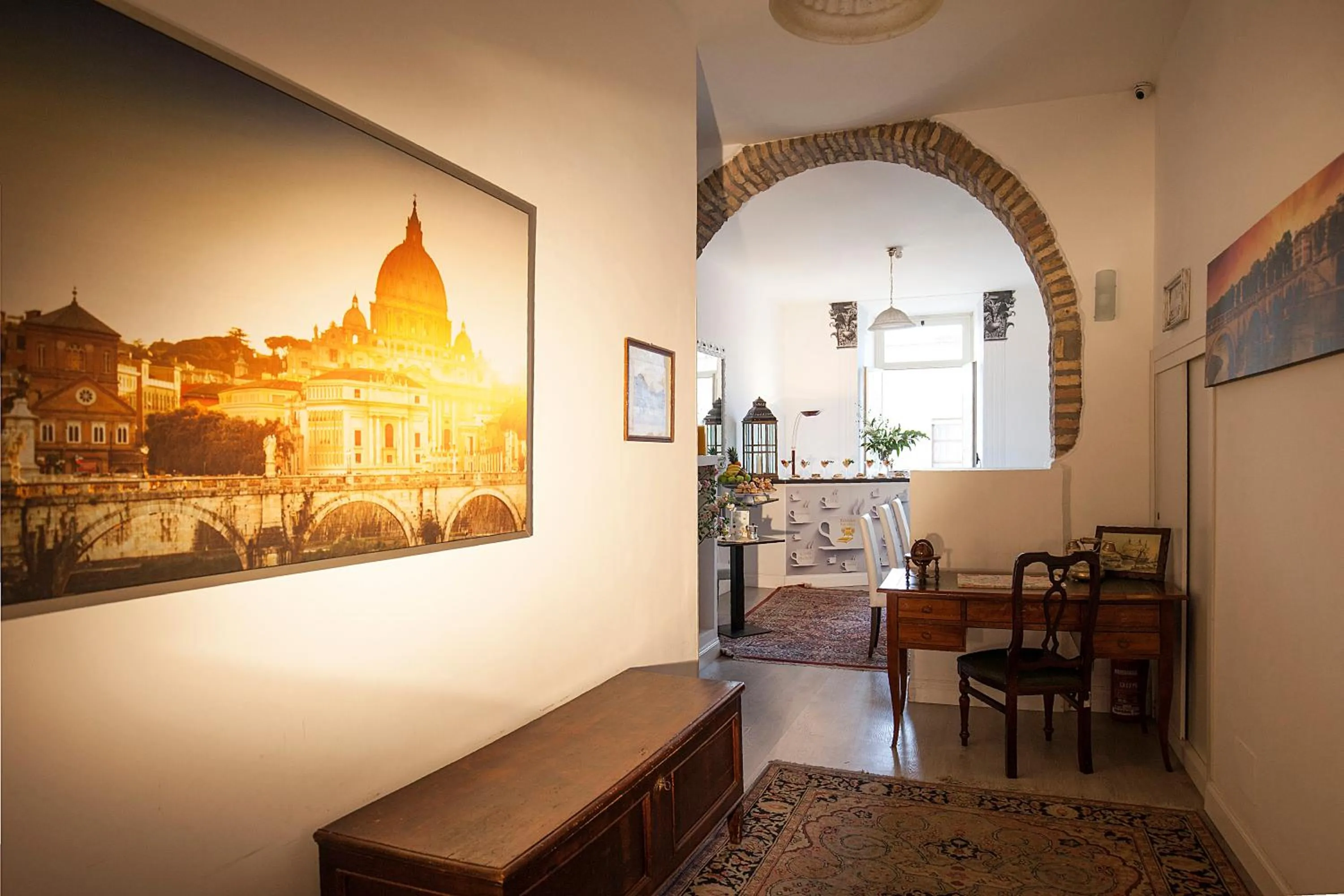 Lobby or reception in Roman Holidays cuore dell'Impero