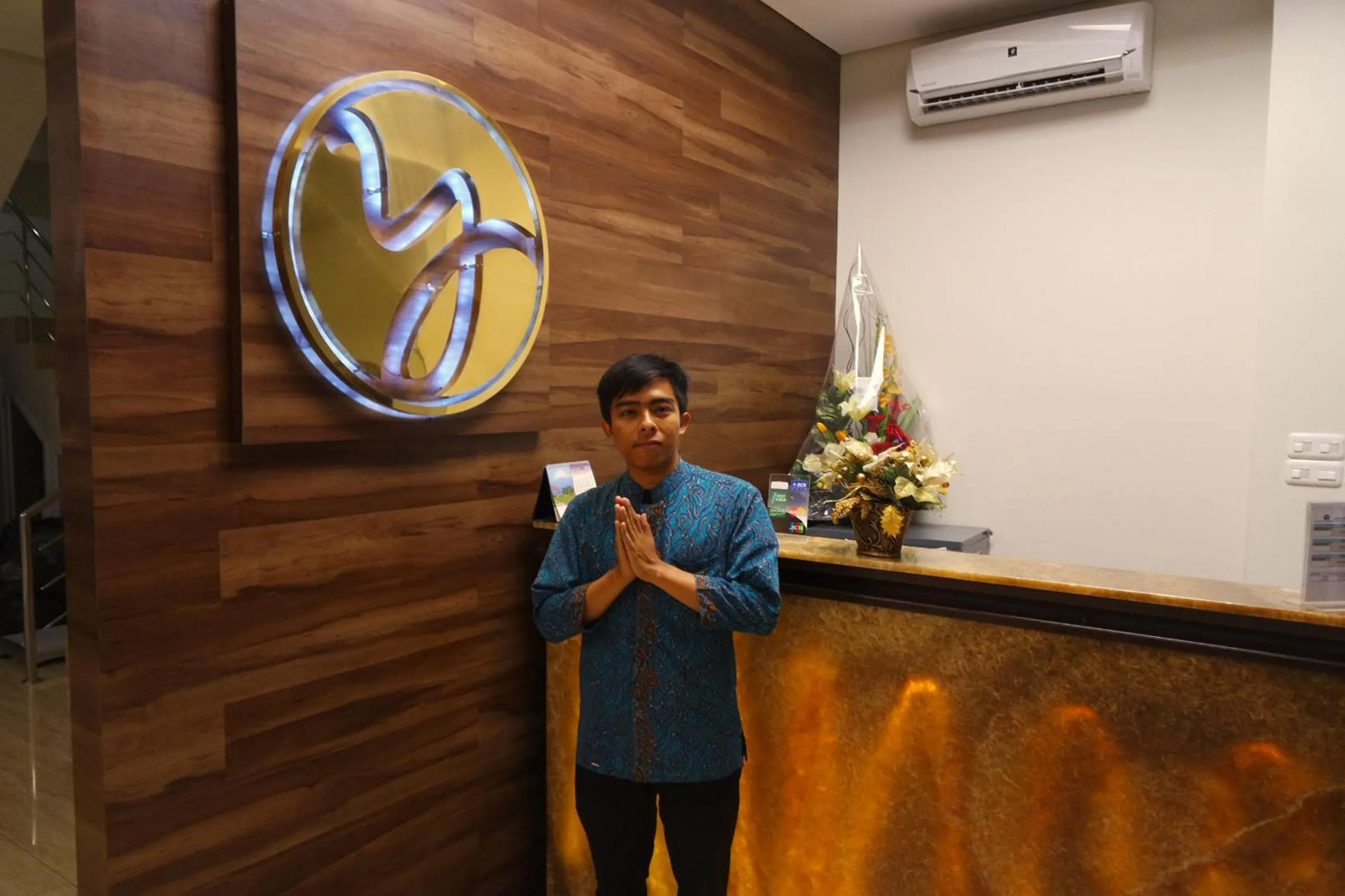 Lobby or reception in Yokotel Hotel