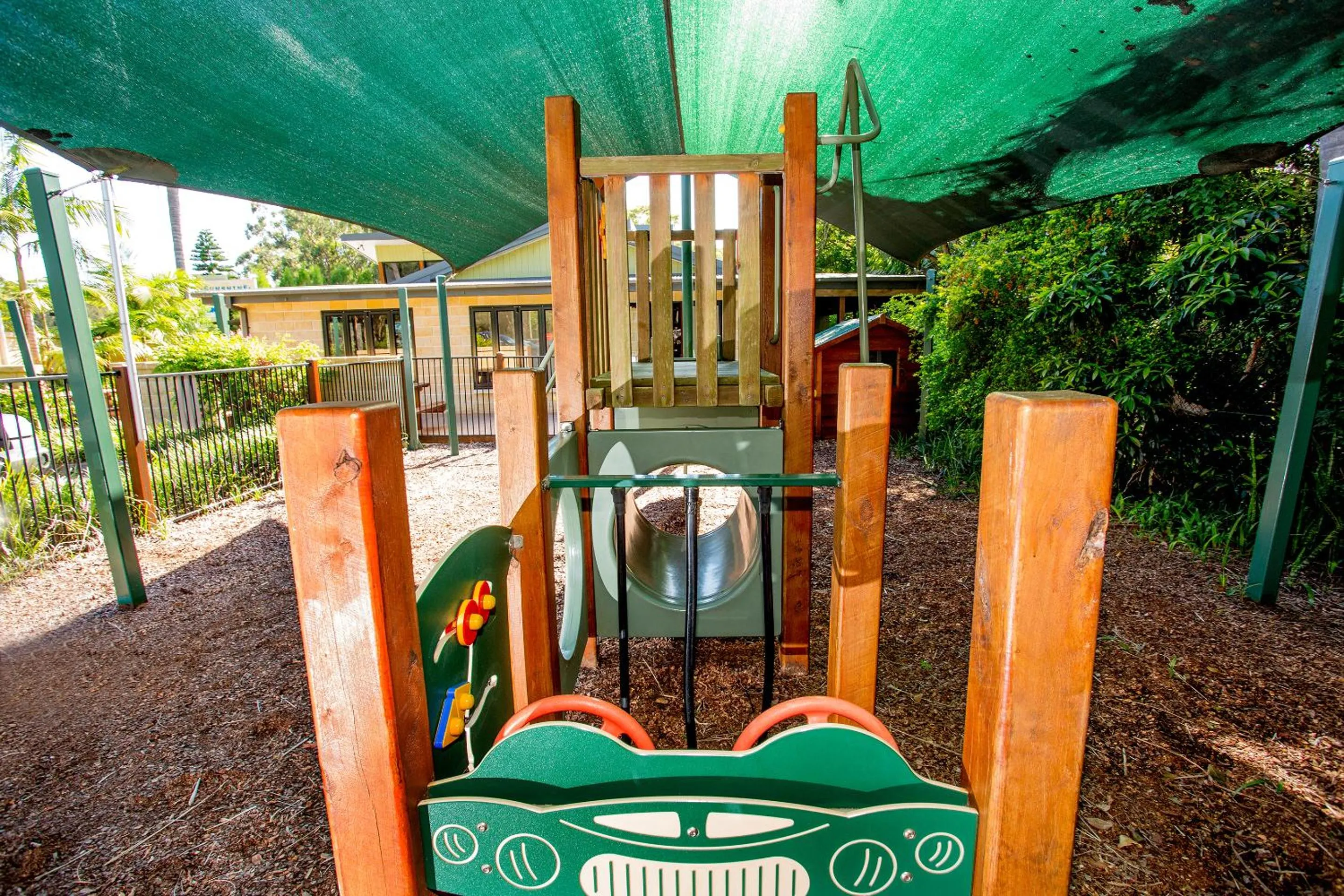 Children play ground in NRMA South West Rocks Holiday Park
