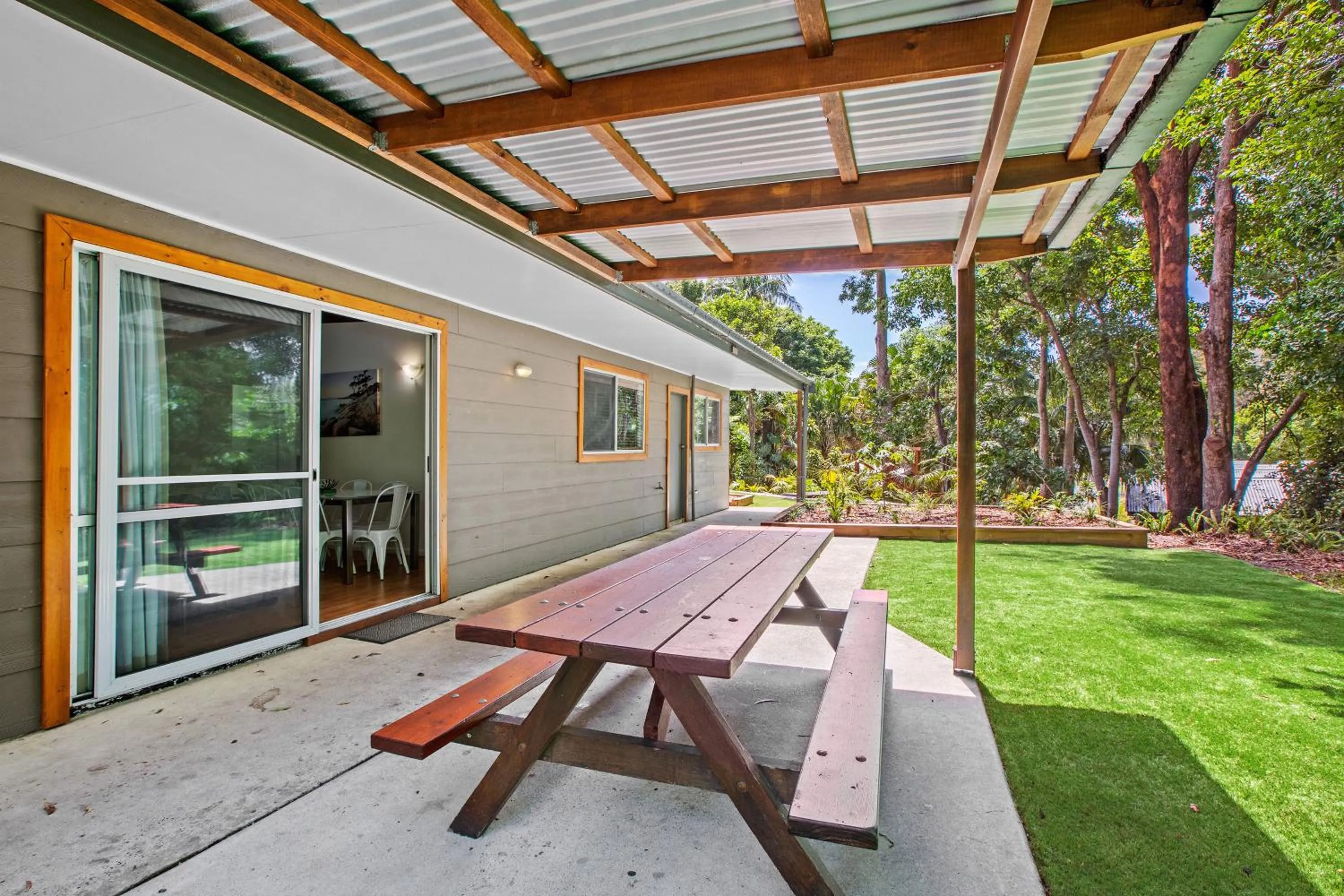Balcony/Terrace in NRMA South West Rocks Holiday Park
