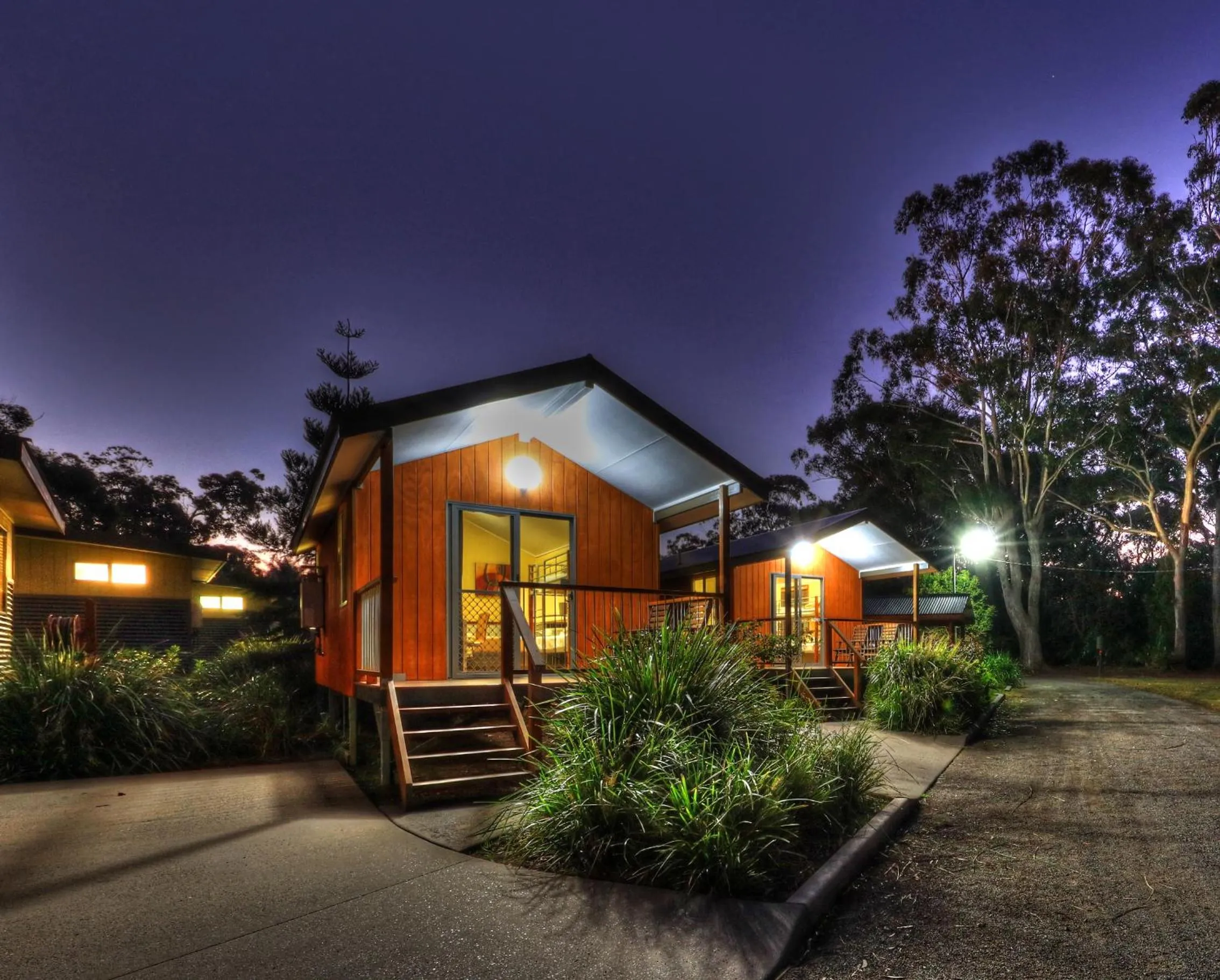 Street view in NRMA South West Rocks Holiday Park