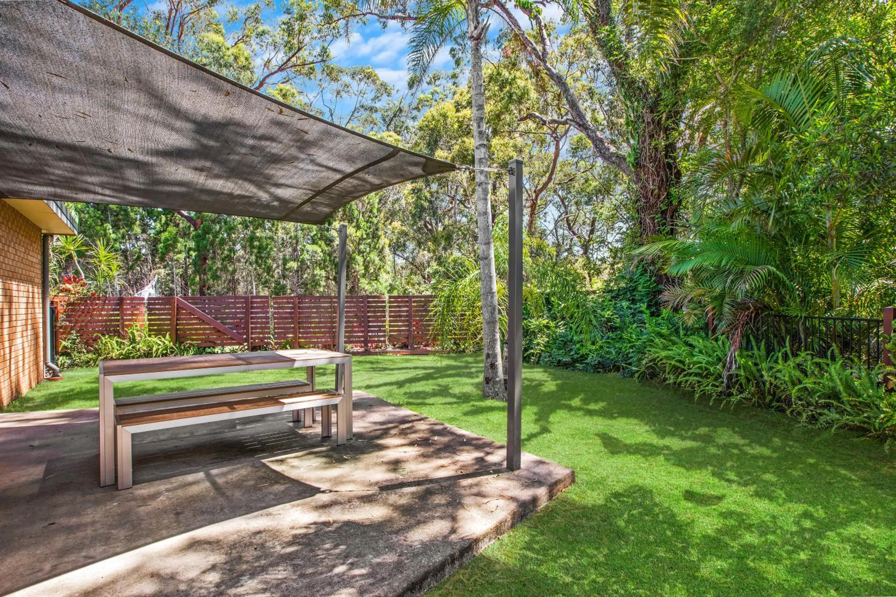 Patio in NRMA South West Rocks Holiday Park