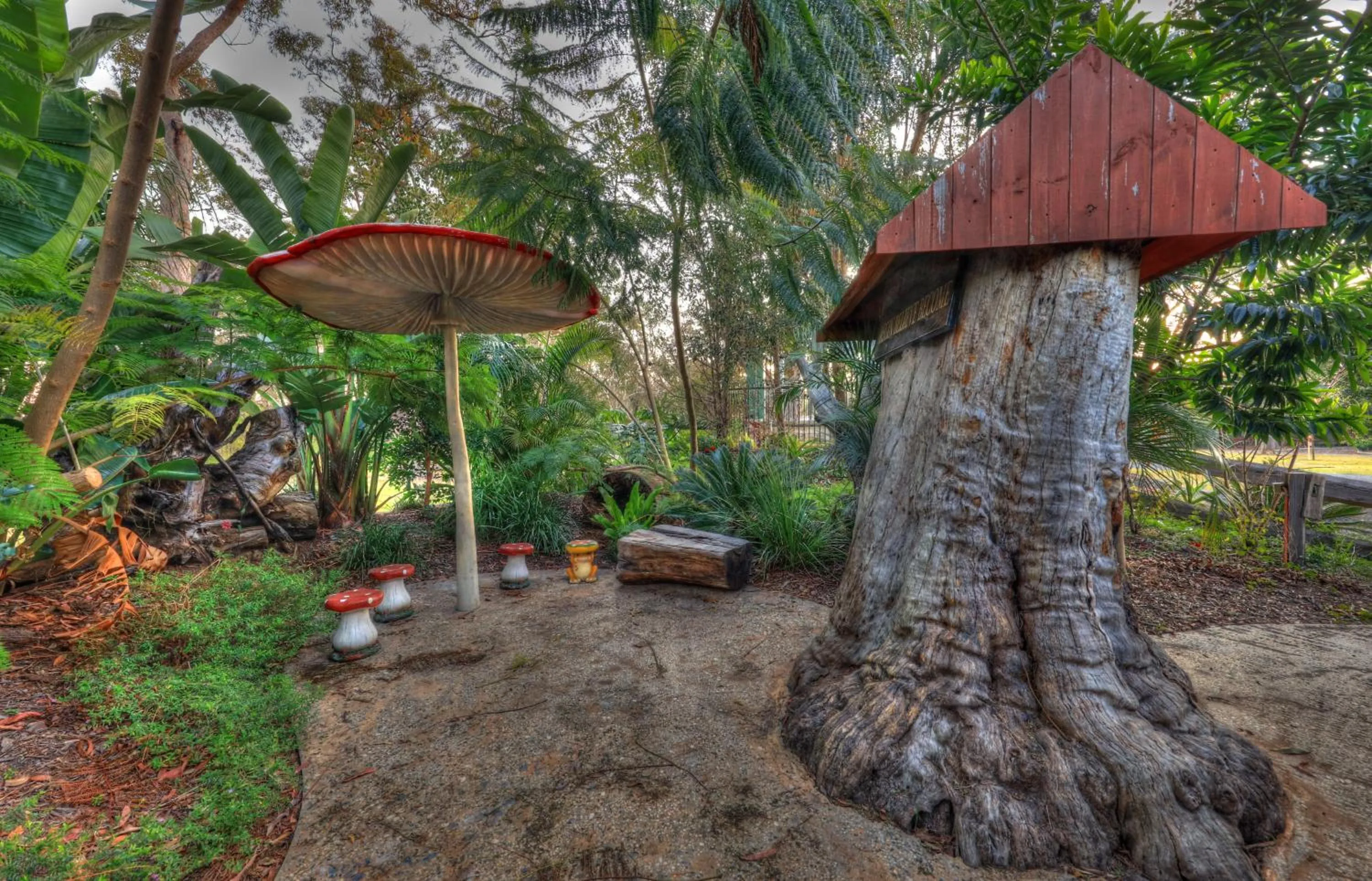 Garden in NRMA South West Rocks Holiday Park