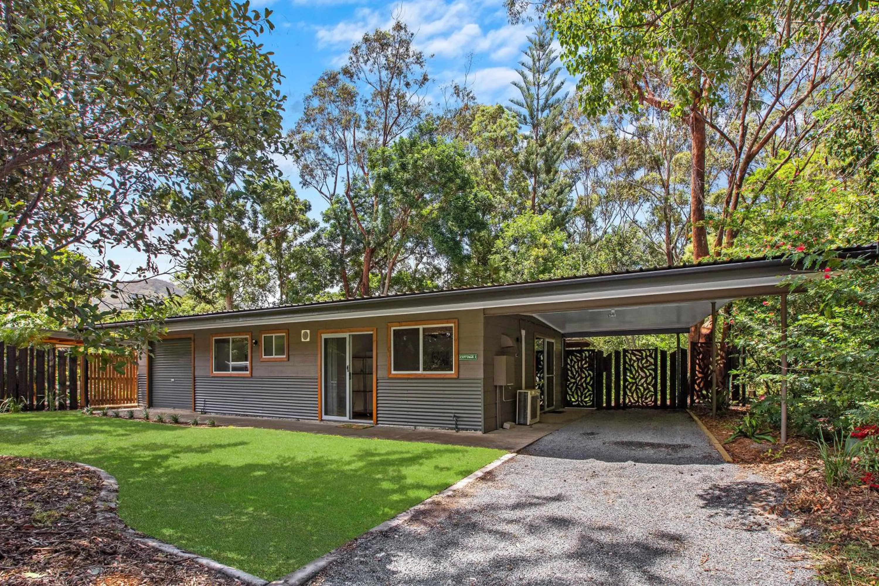 Garden in NRMA South West Rocks Holiday Park