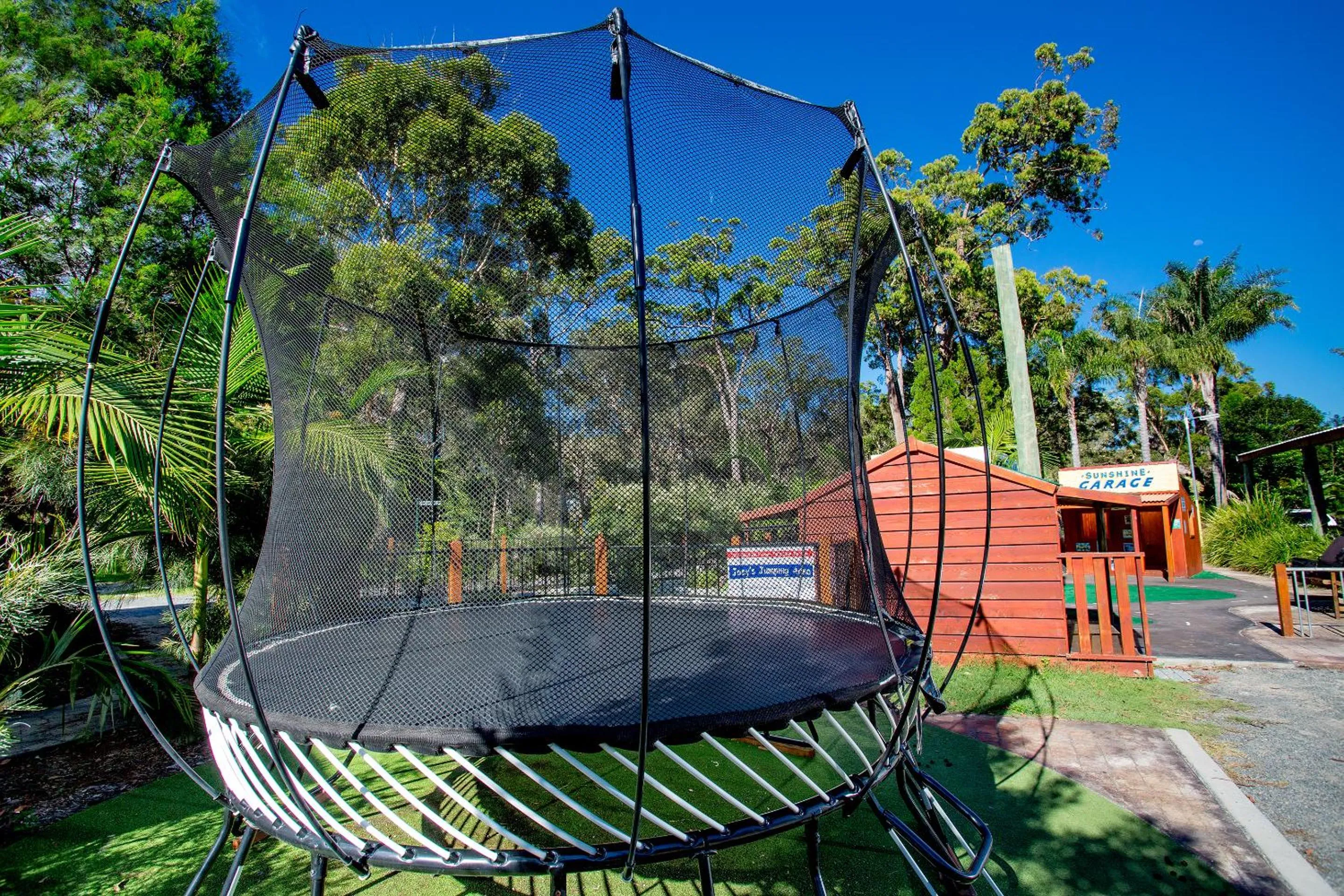 Children play ground in NRMA South West Rocks Holiday Park