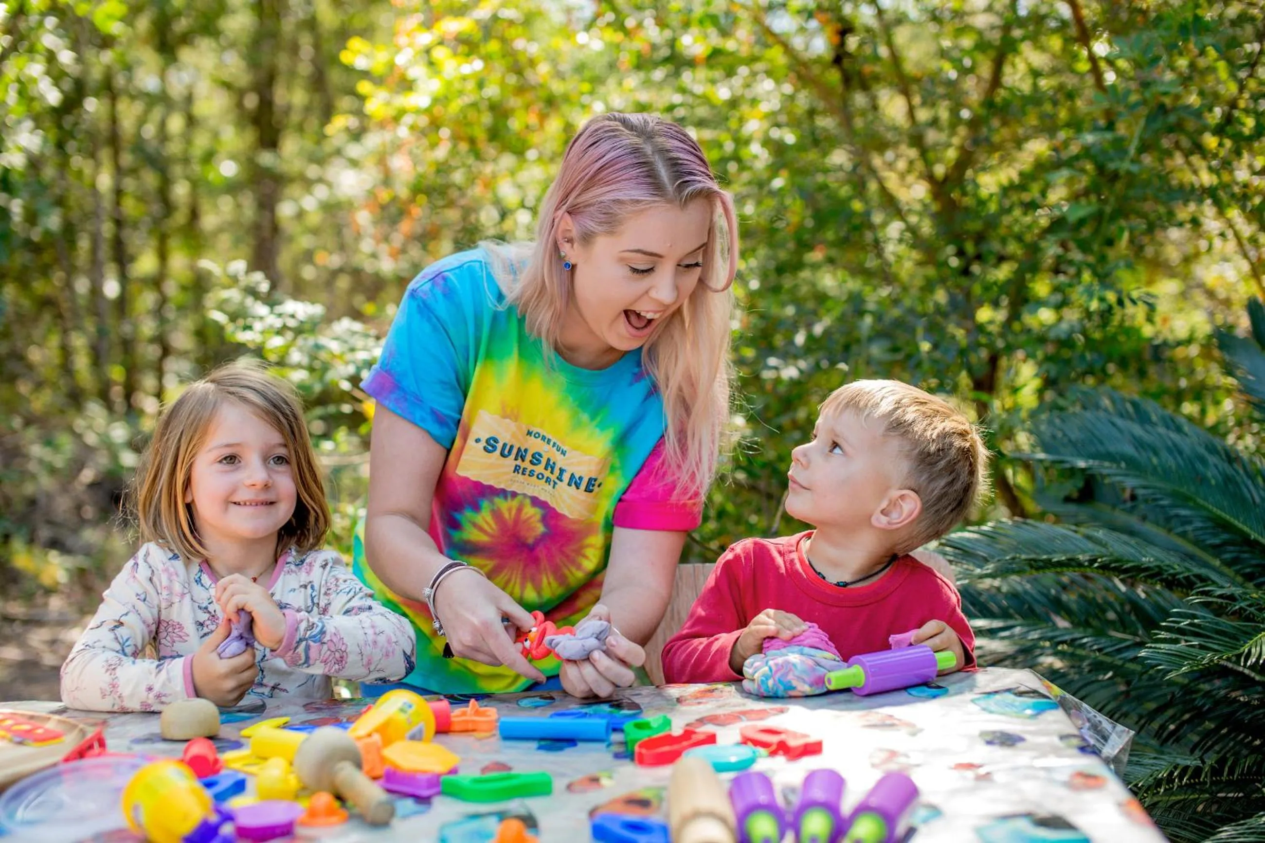 Kids's club in NRMA South West Rocks Holiday Park