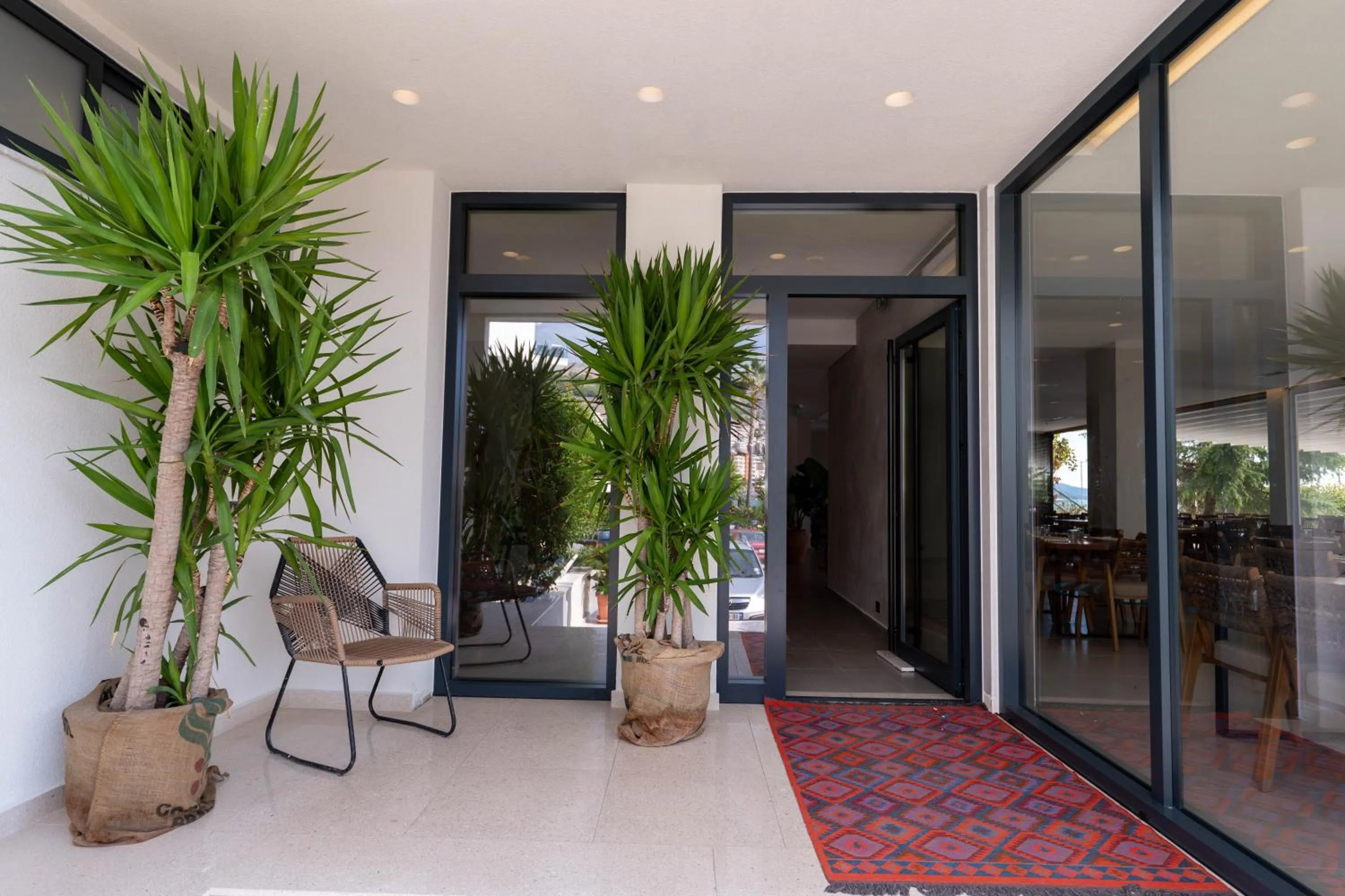 Patio in Grand Hotel Saranda