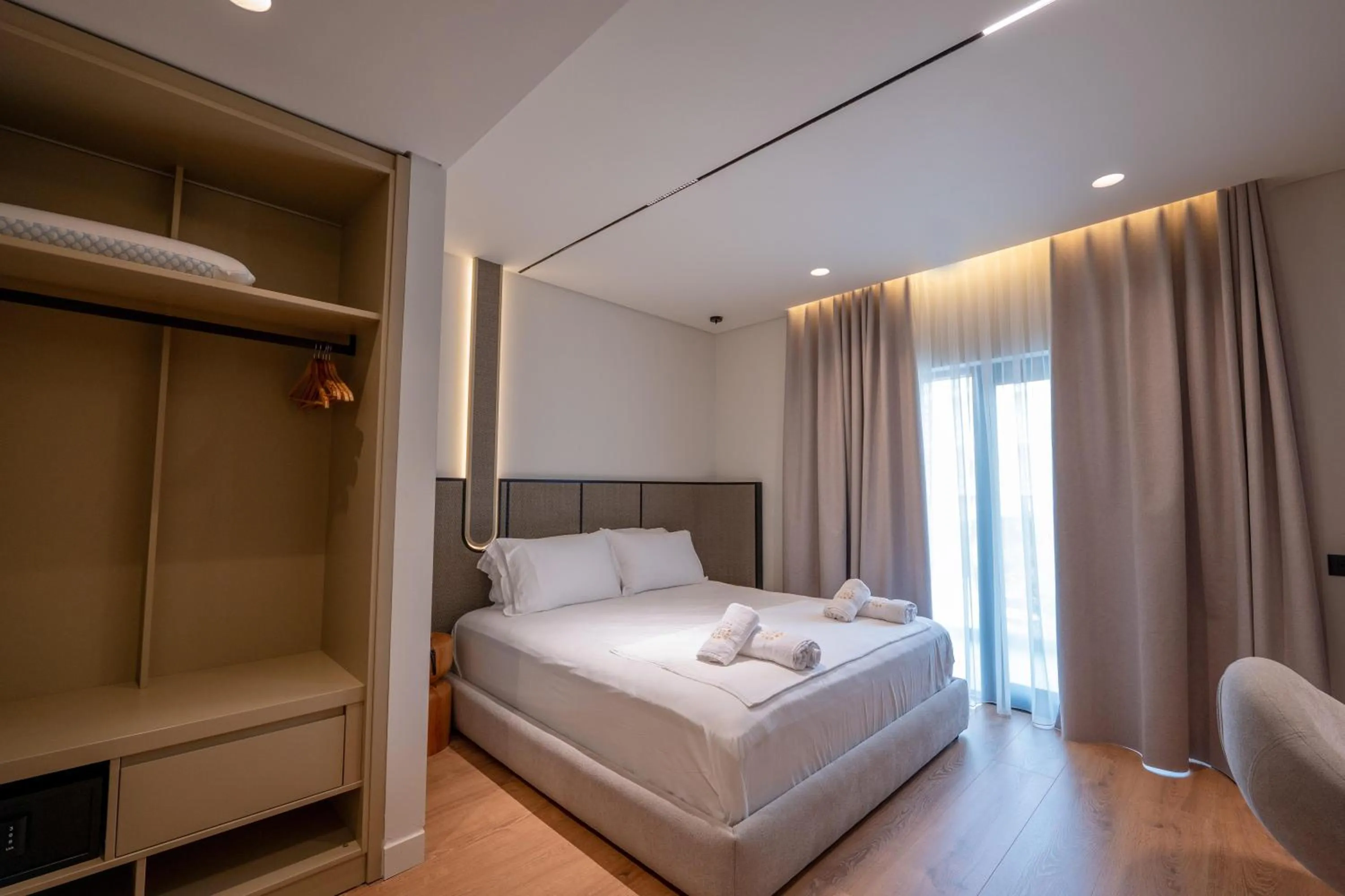 Bed in Grand Hotel Saranda