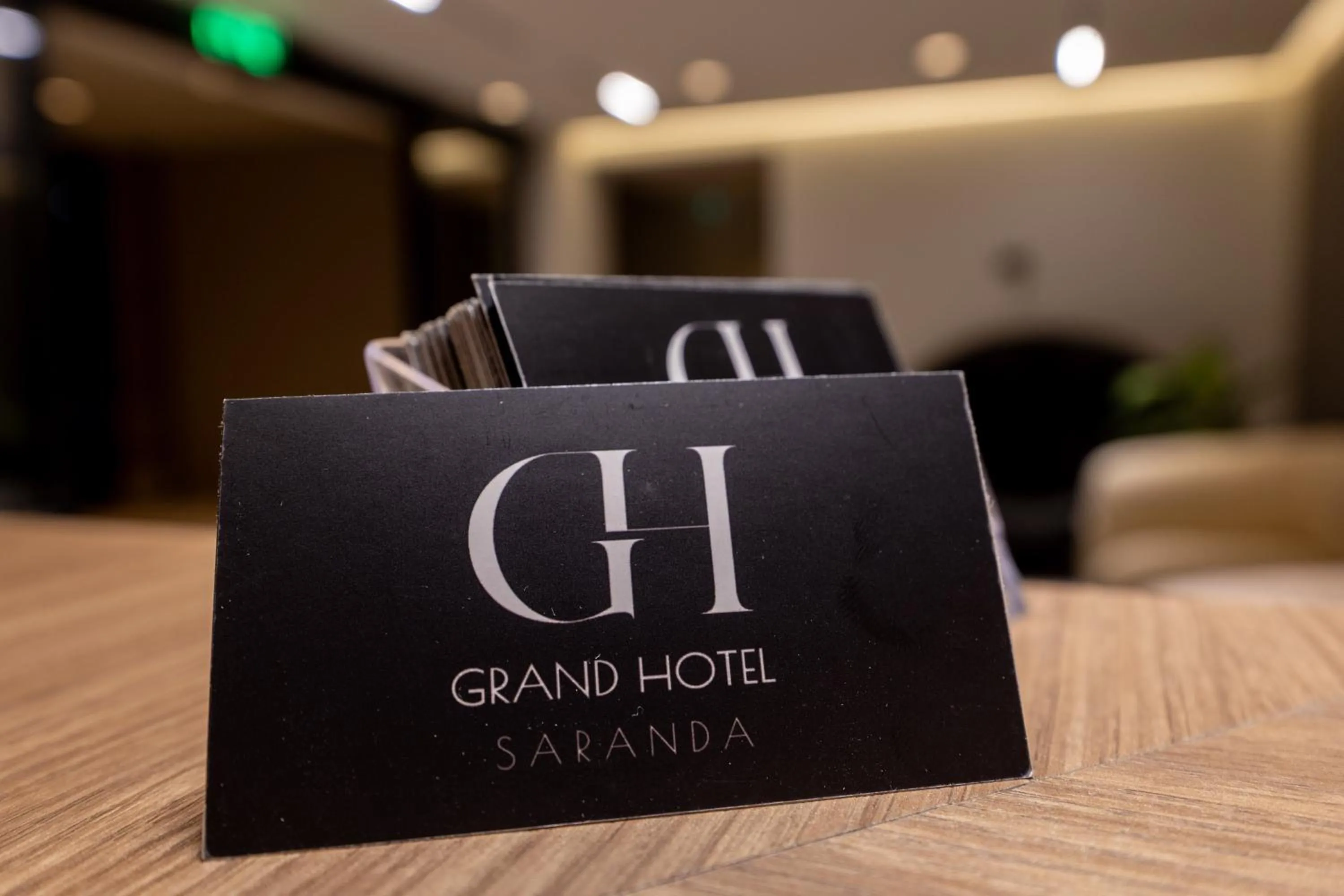 Logo/Certificate/Sign in Grand Hotel Saranda