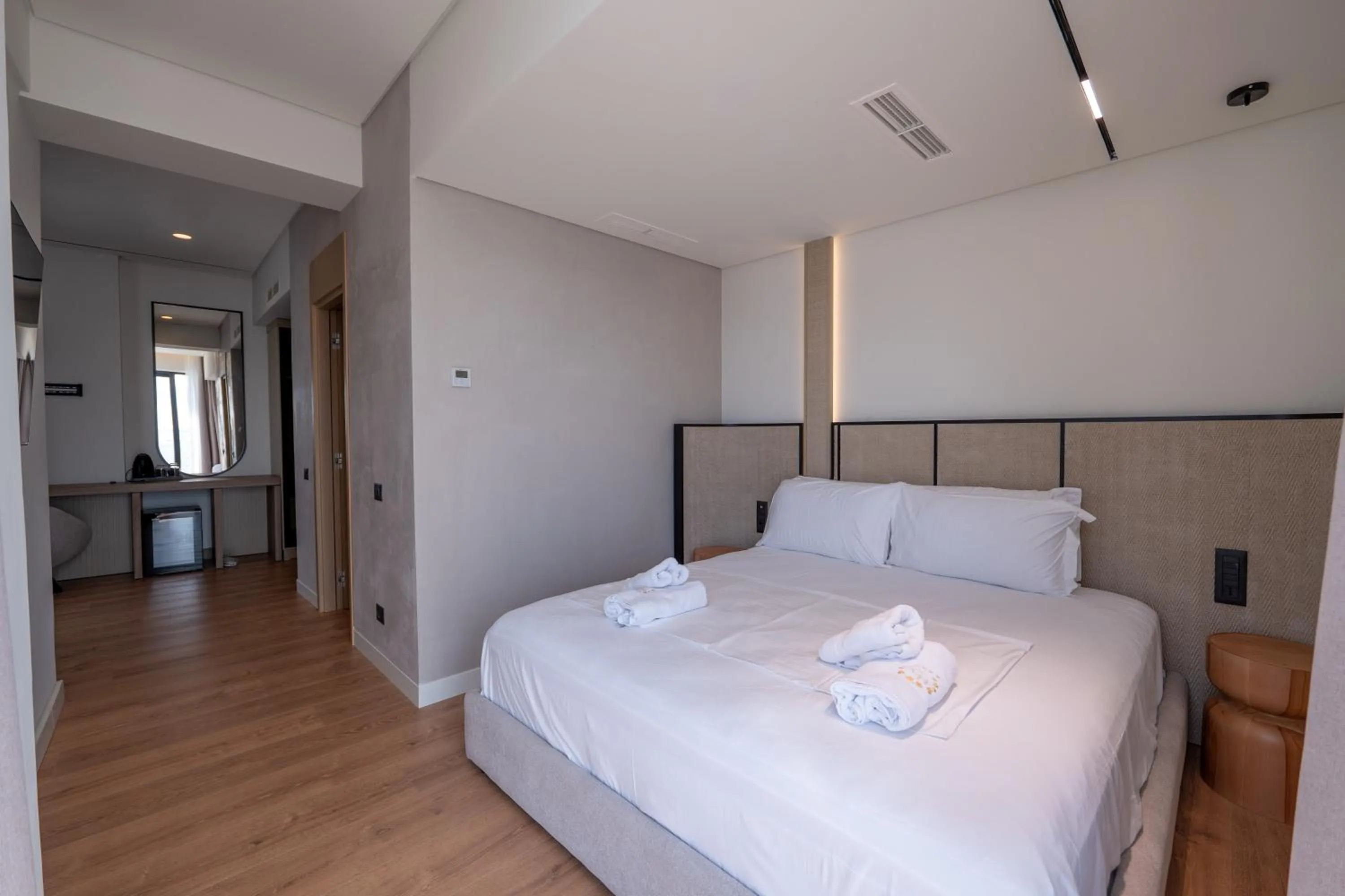 Bed in Grand Hotel Saranda