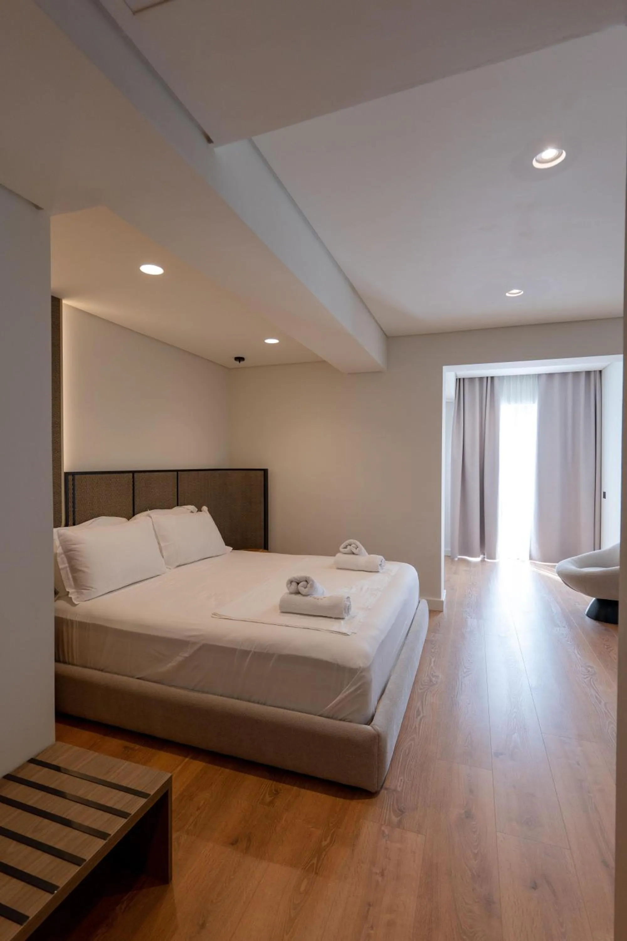 Bed in Grand Hotel Saranda