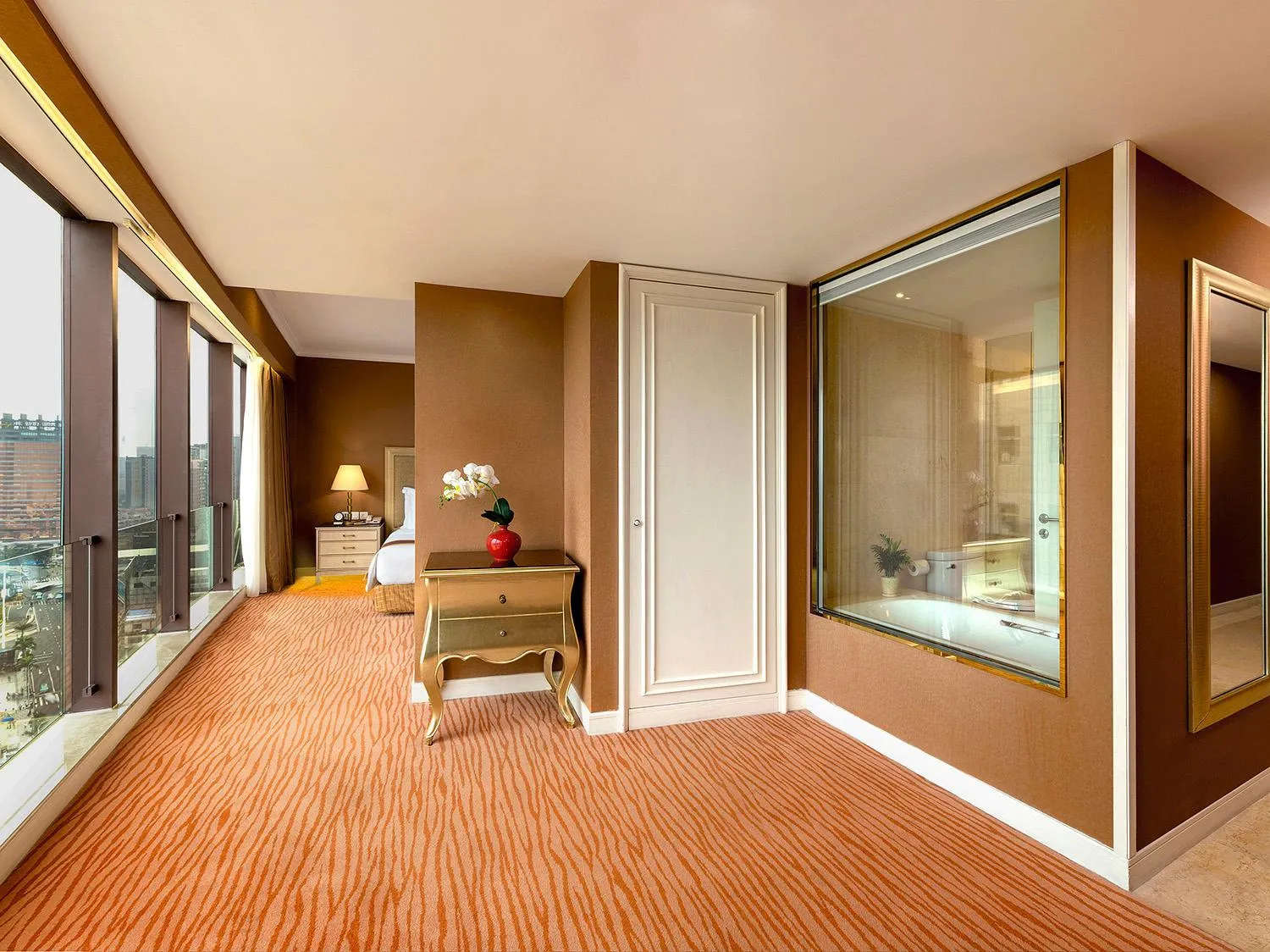 Bedroom, Bed in Similan Hotel Zhuhai-Gongbei Port