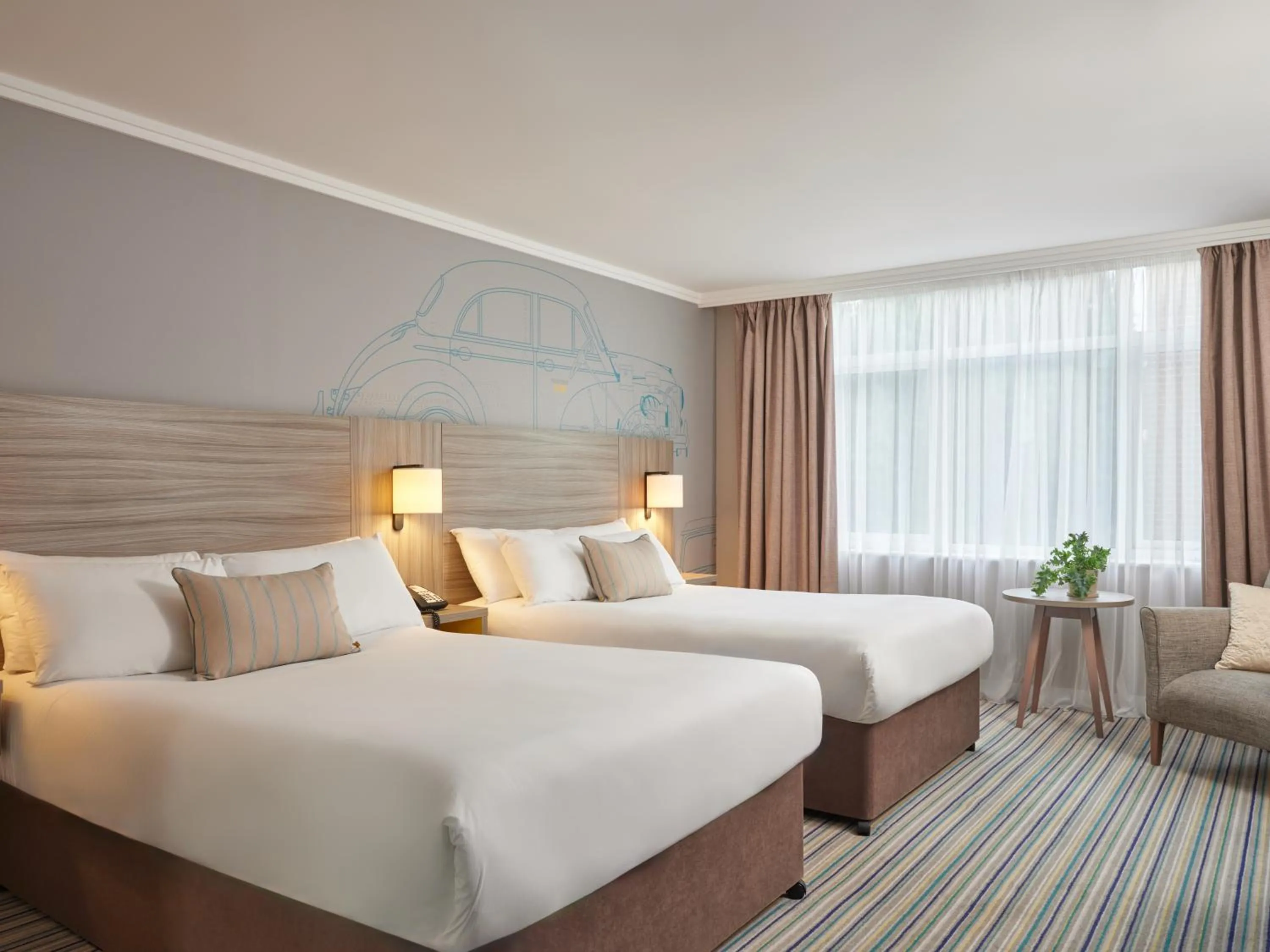 Bedroom, Bed in Leonardo Royal Hotel Oxford