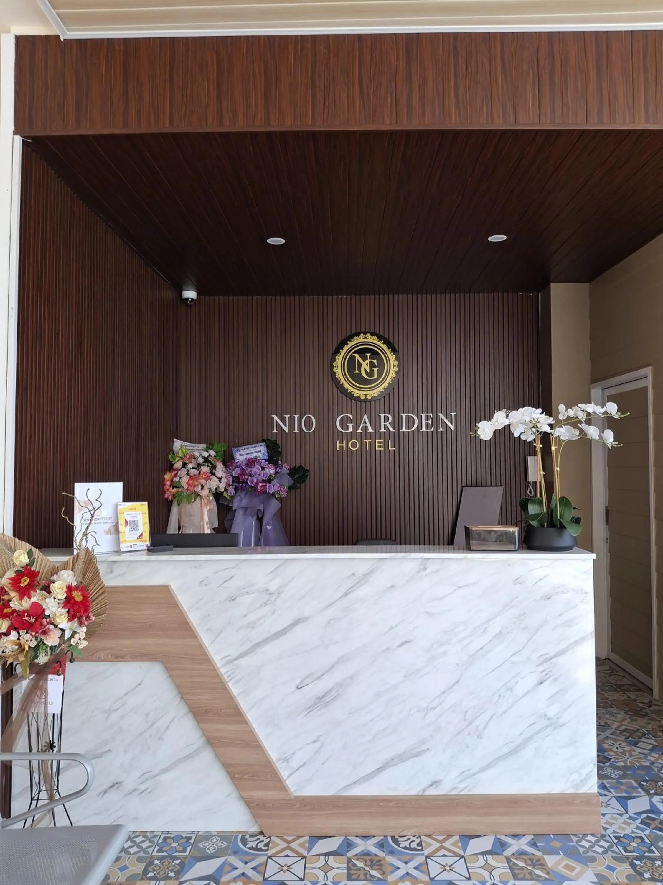 Lobby or reception in Nio Garden Hotel
