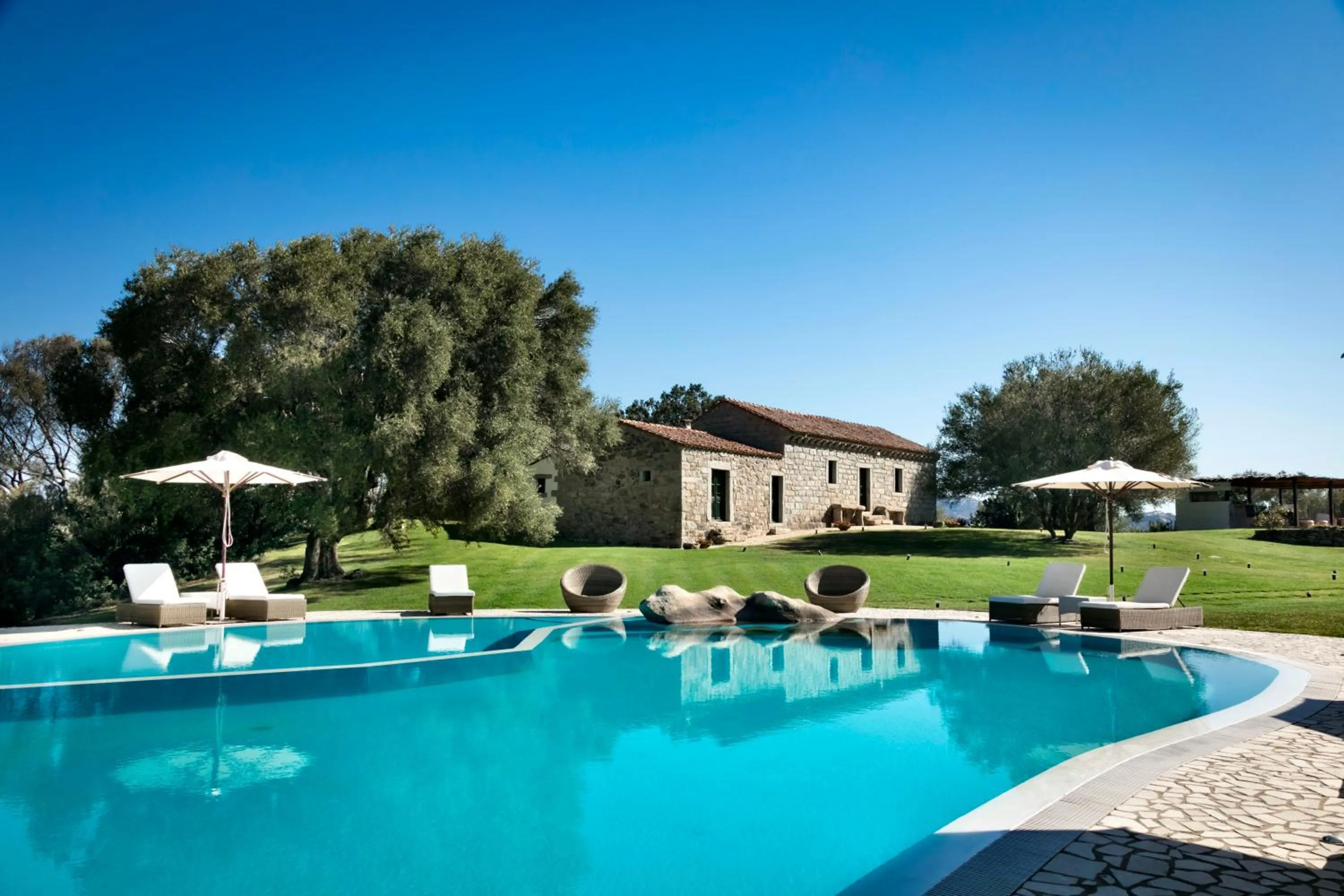 Swimming pool in Stazzo Lu Ciaccaru