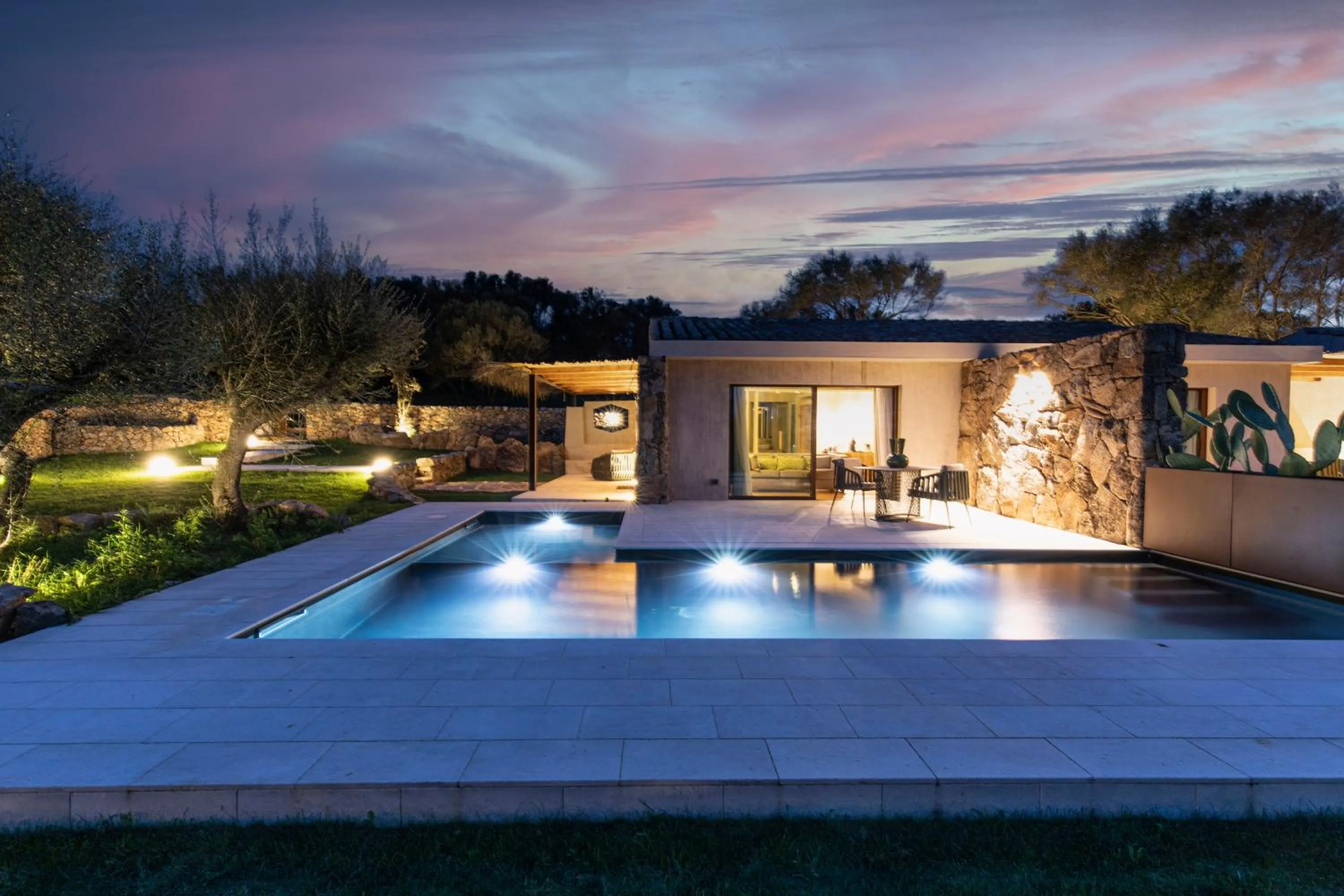 Swimming pool in Stazzo Lu Ciaccaru