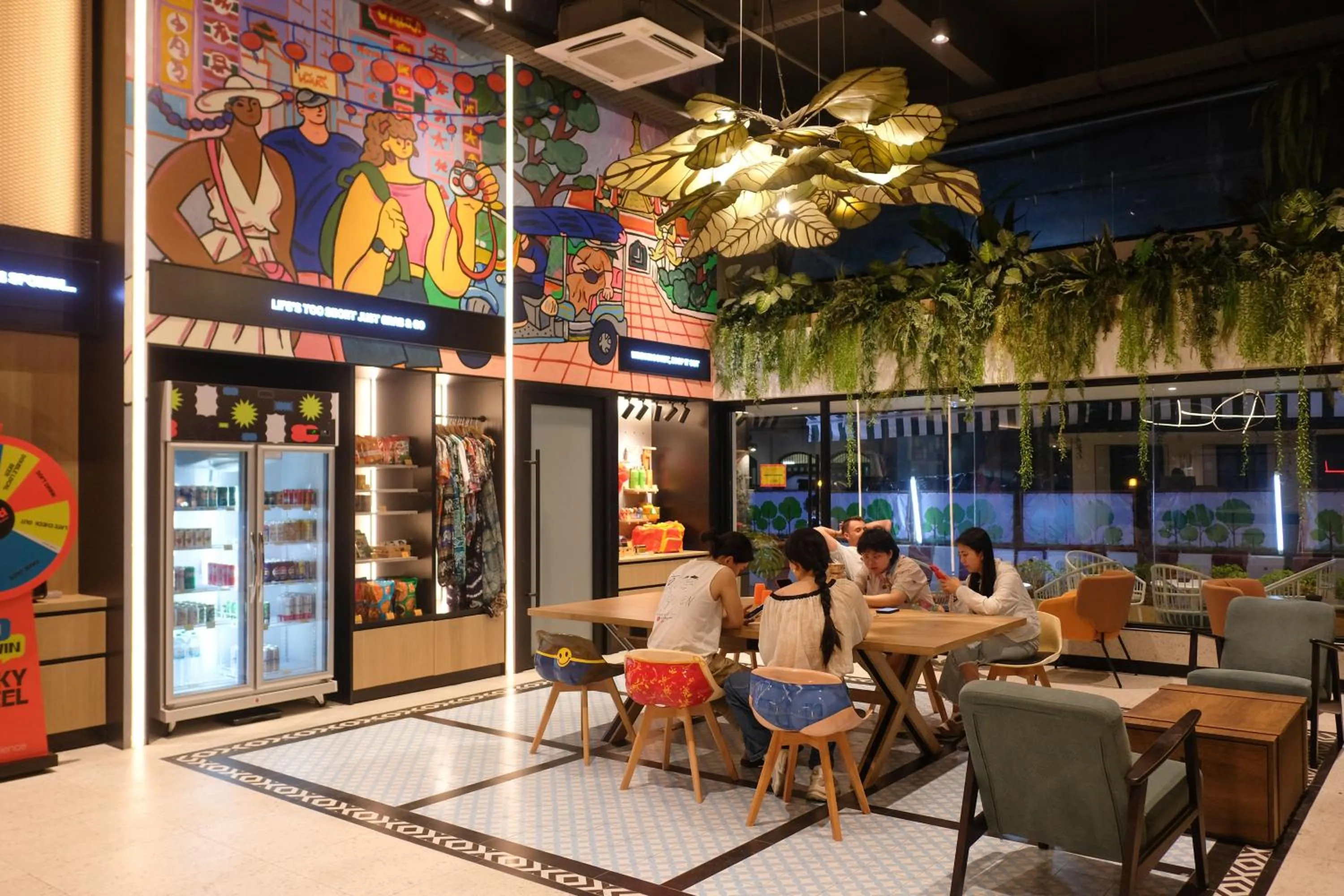 Lobby or reception in Lub d Bangkok Chinatown - Steps from Sam Yod MRT Station