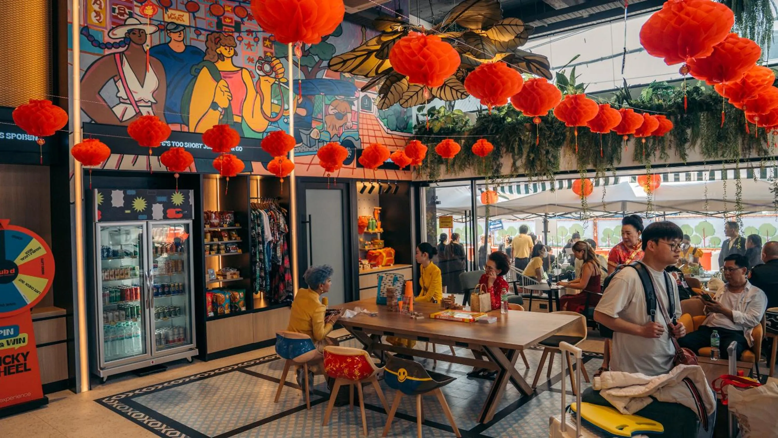 Lobby or reception in Lub d Bangkok Chinatown - Steps from Sam Yod MRT Station