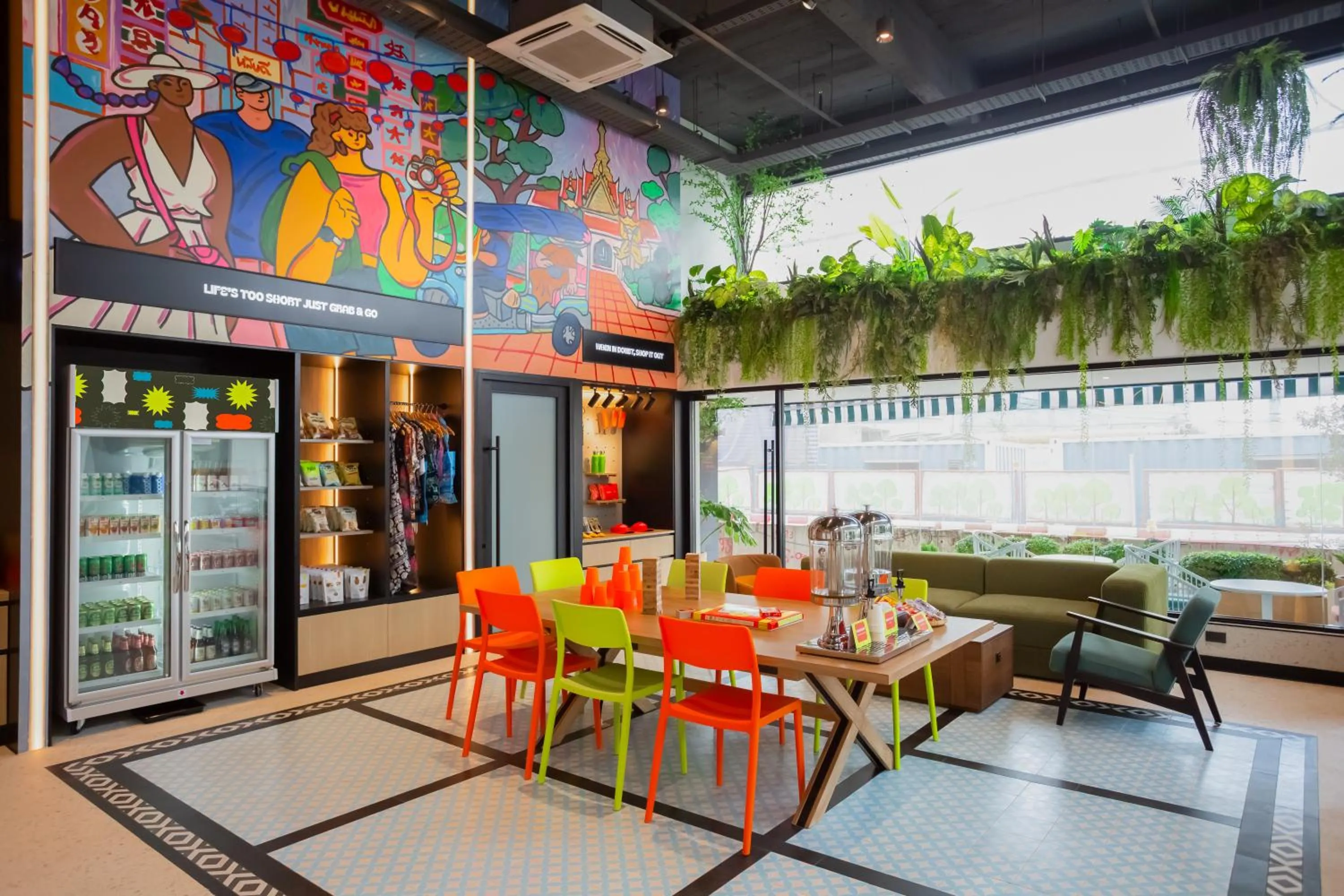 Lobby or reception in Lub d Bangkok Chinatown - Steps from Sam Yod MRT Station